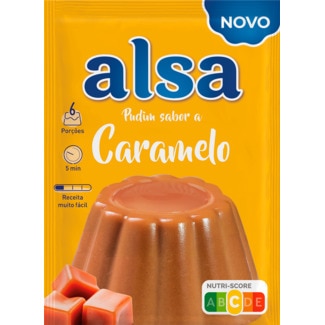 Pudim de Caramelo embalagem 410 g - Alsa