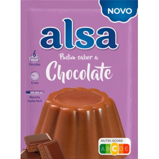 Pudim de Chocolate embalagem 460 g - Alsa