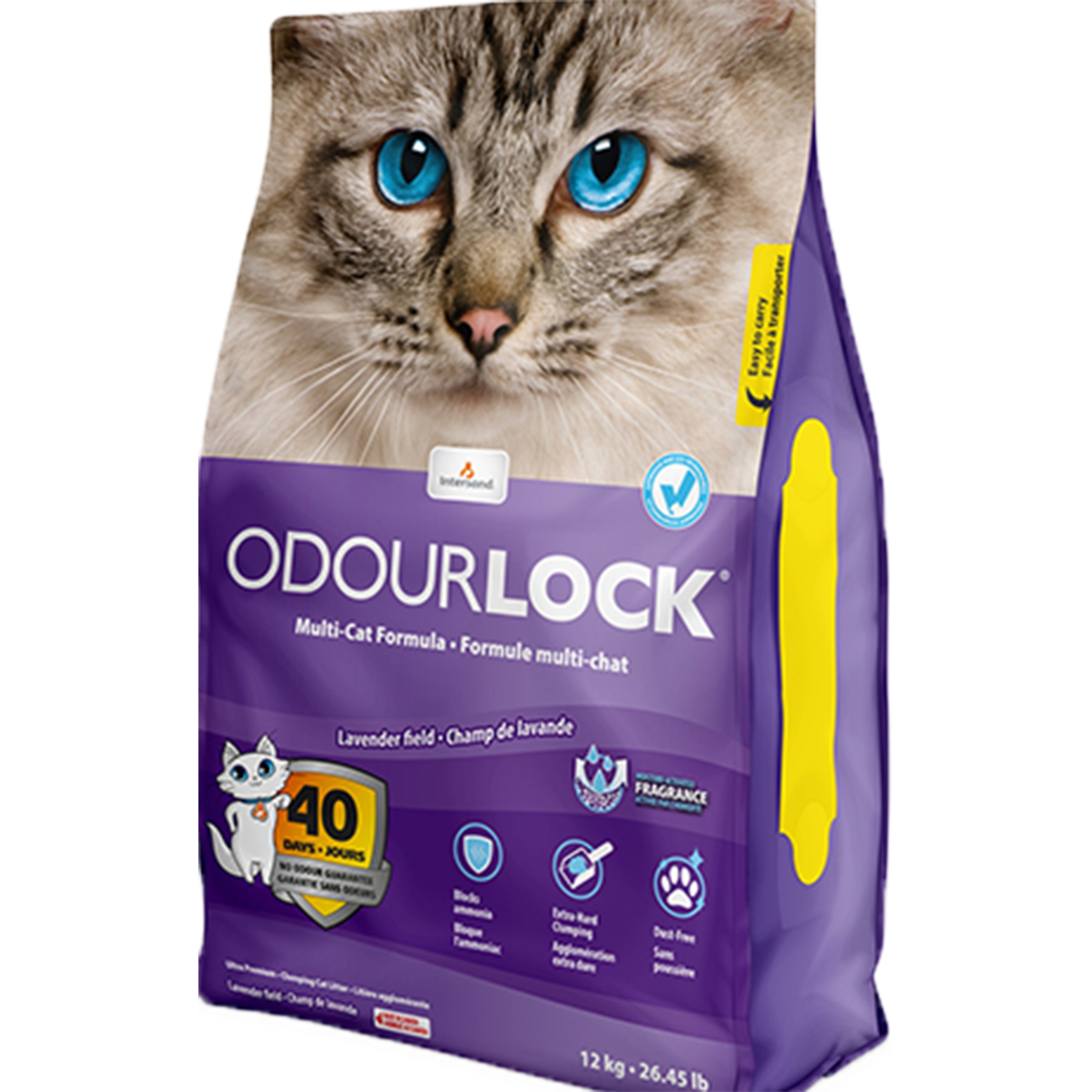 Areia para Gato Lavanda embalagem 12 g