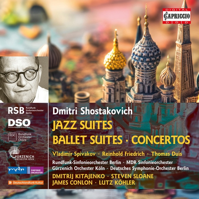 Imagen 0 de Shostakovich: Suites/Conciertos (3 CD)