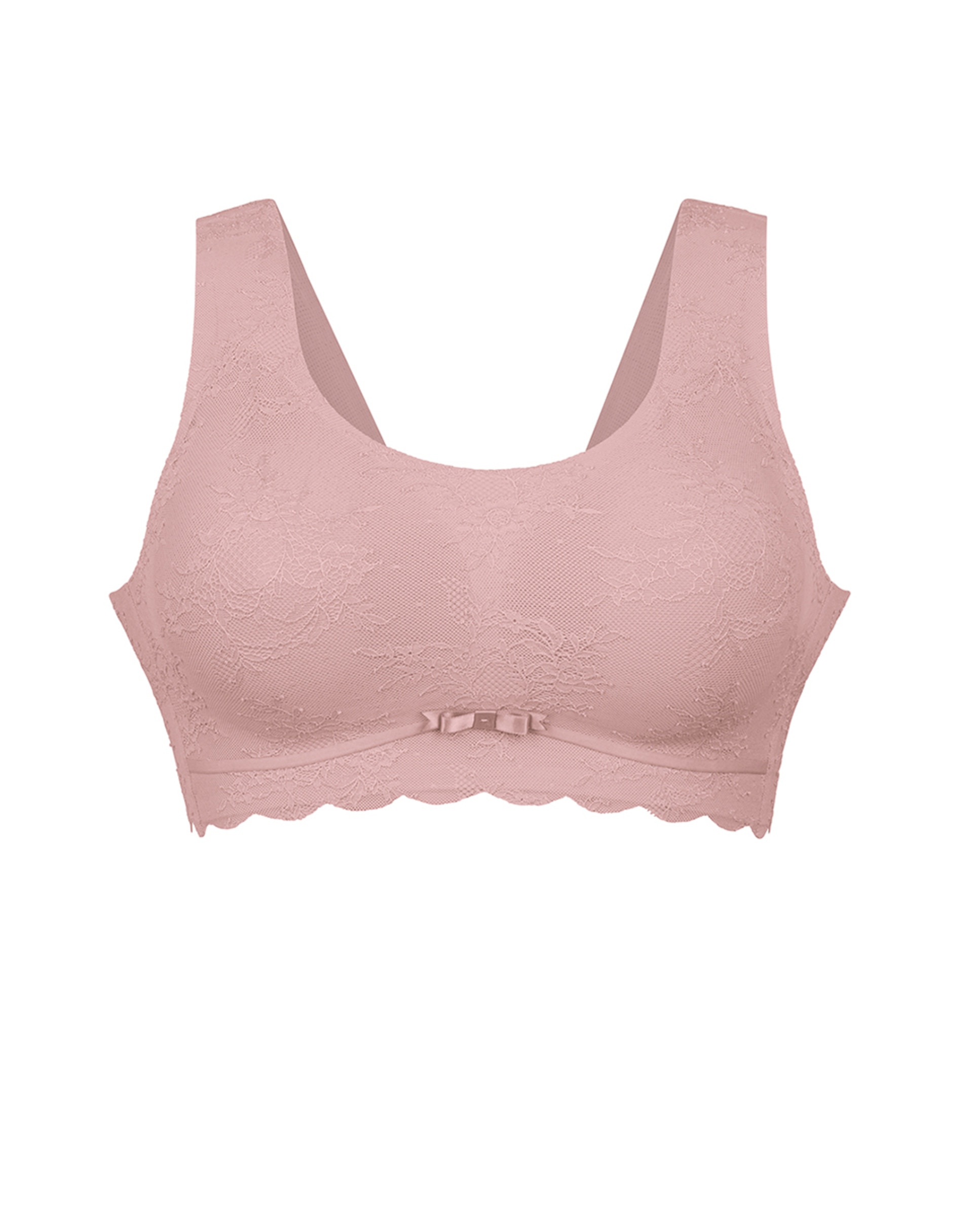 Soutien tipo bralette sem aro Rosa-claro-1