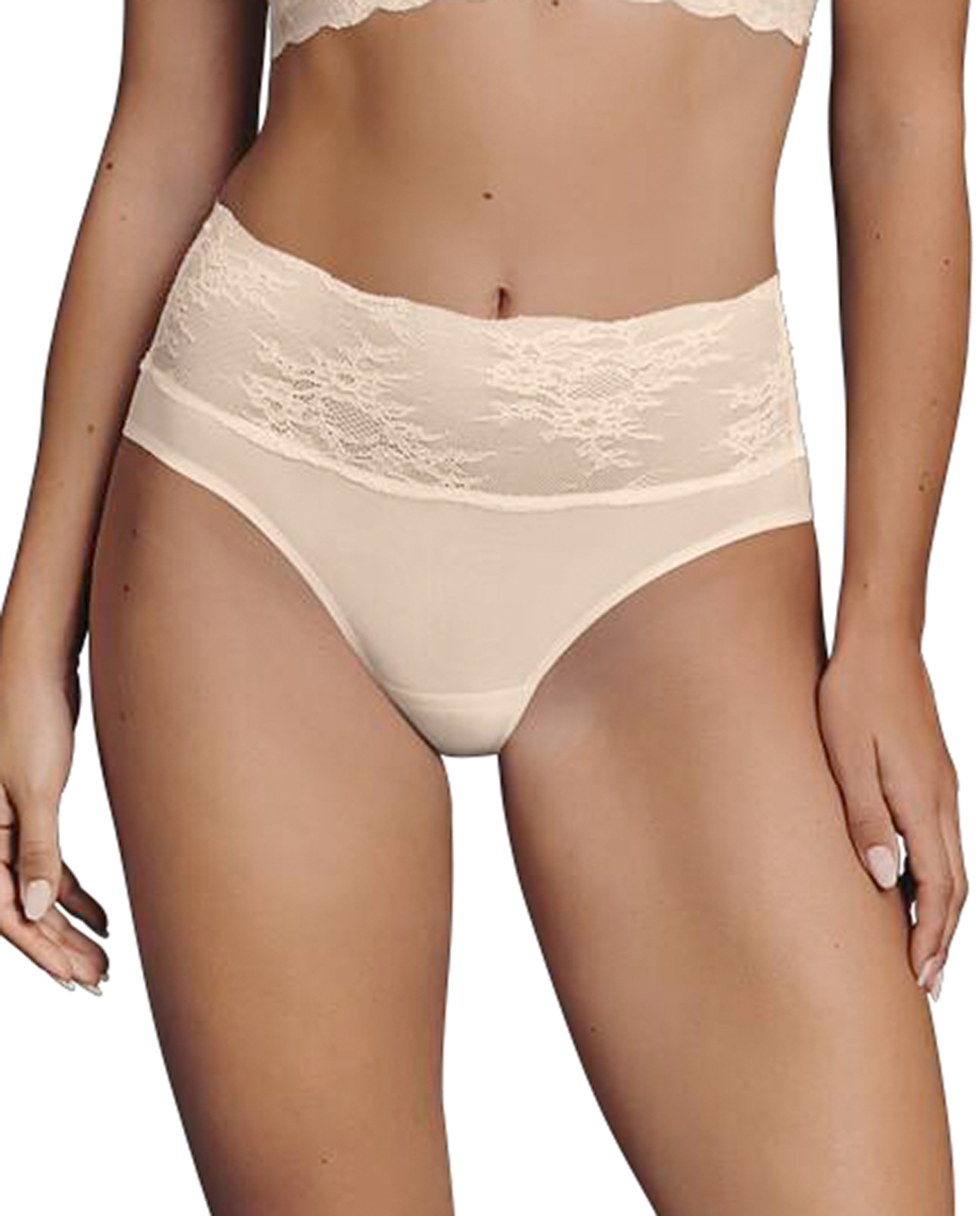 Cueca de corte clássico Cru-1