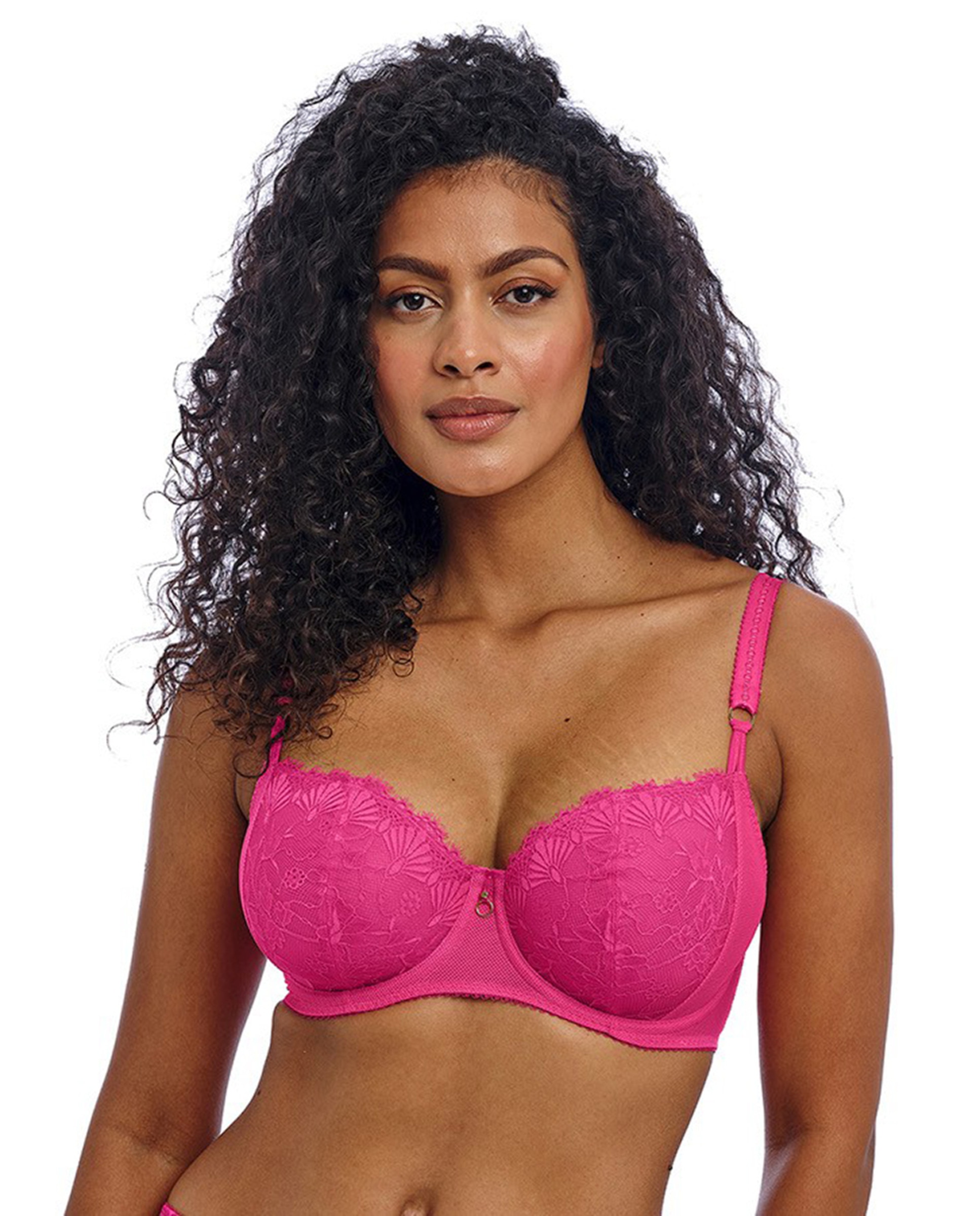 Soutien de Aro Balconette Rosa-1