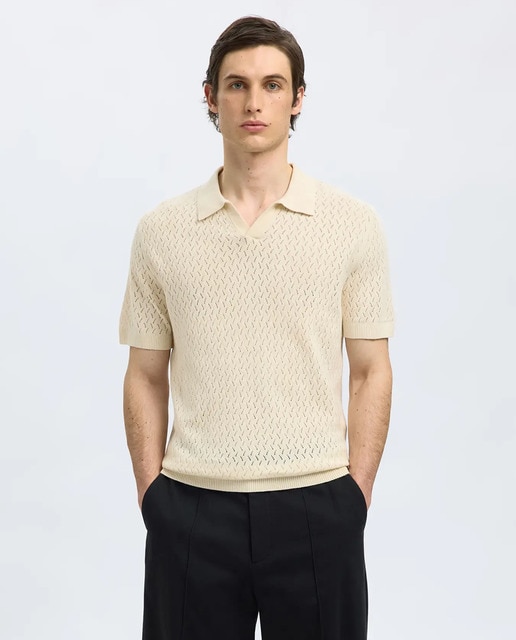 Imagen 0 de Polo lino hombre corte regular fit