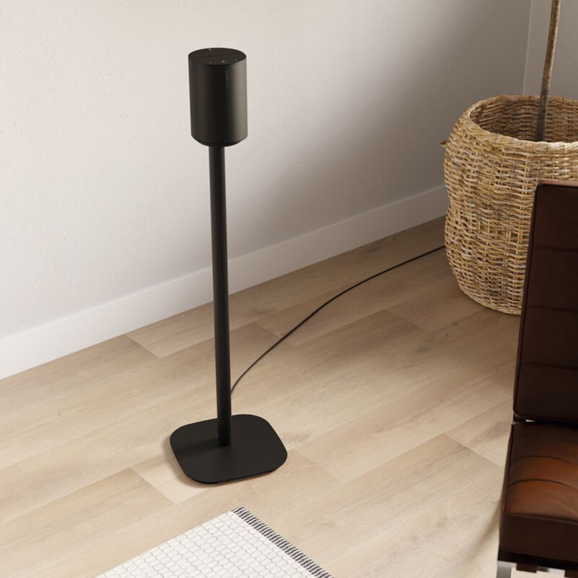 Soporte de suelo Vogel's SFS 4113B para altavoz Sonos Era 100 Negro Negro-5