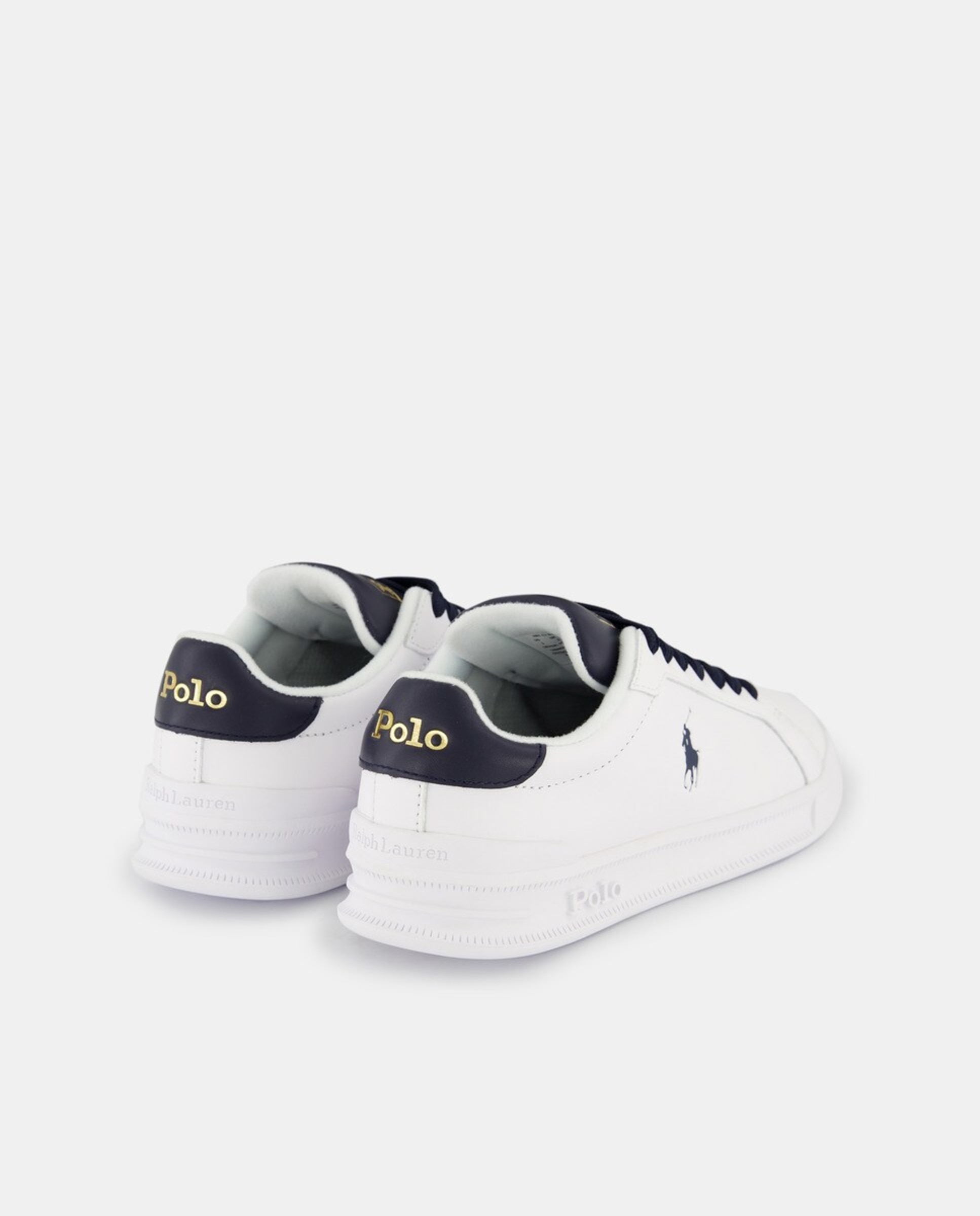 Sapatilhas em Pele Heritage Court II Branco-3