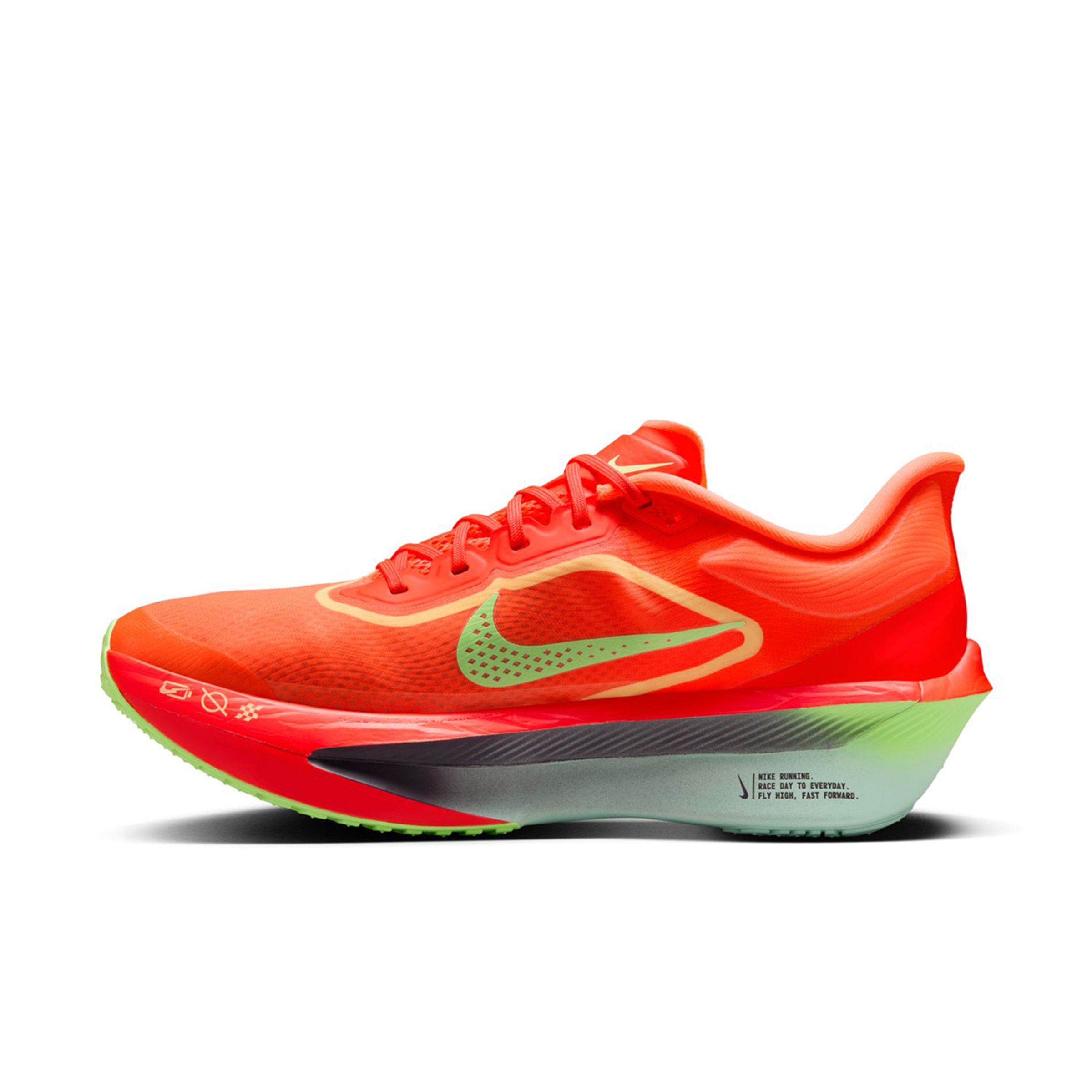 Sapatilhas de Running de Homem Zoom Fly 6 Vermelho-4