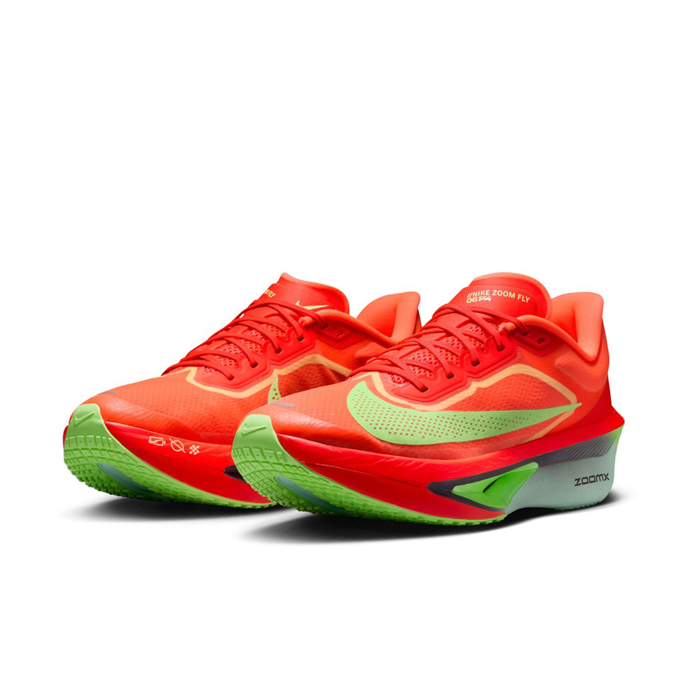 Sapatilhas de Running de Homem Zoom Fly 6 Vermelho-2
