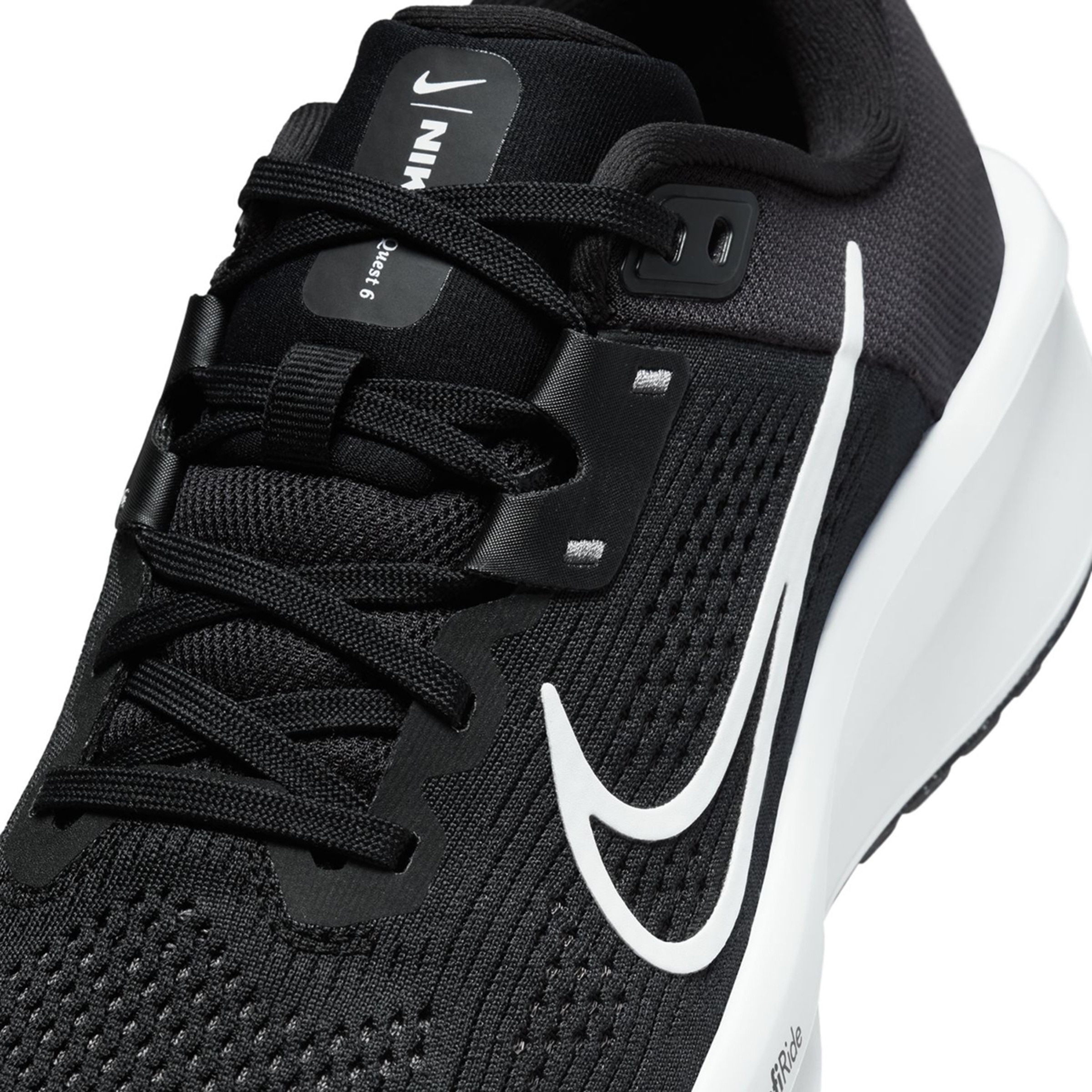Sapatilhas de Running de Mulher Quest 6 Preto-7