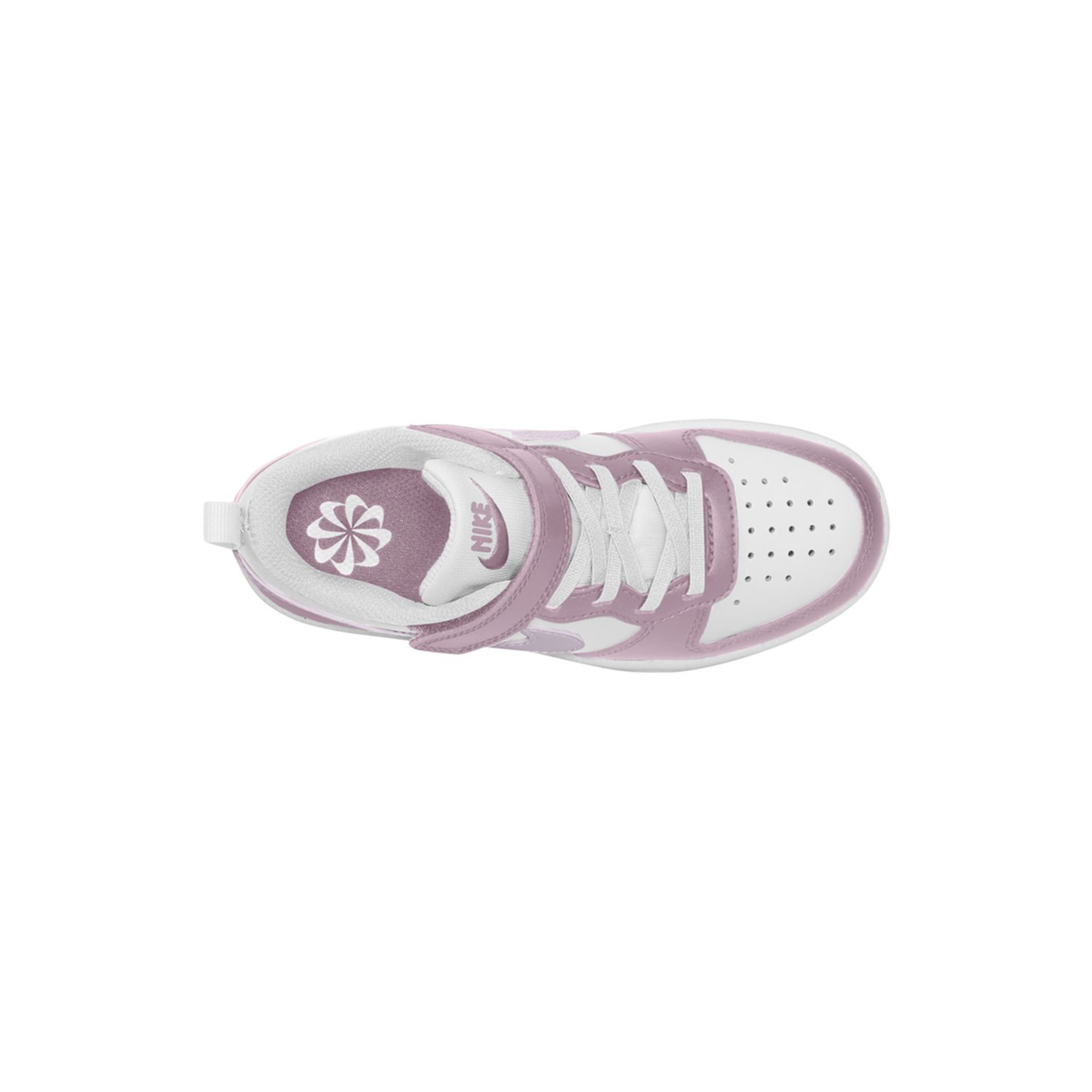 Sapatilhas Casual infantis de Menino Court Borough Low Recraft (PS) Branco-3