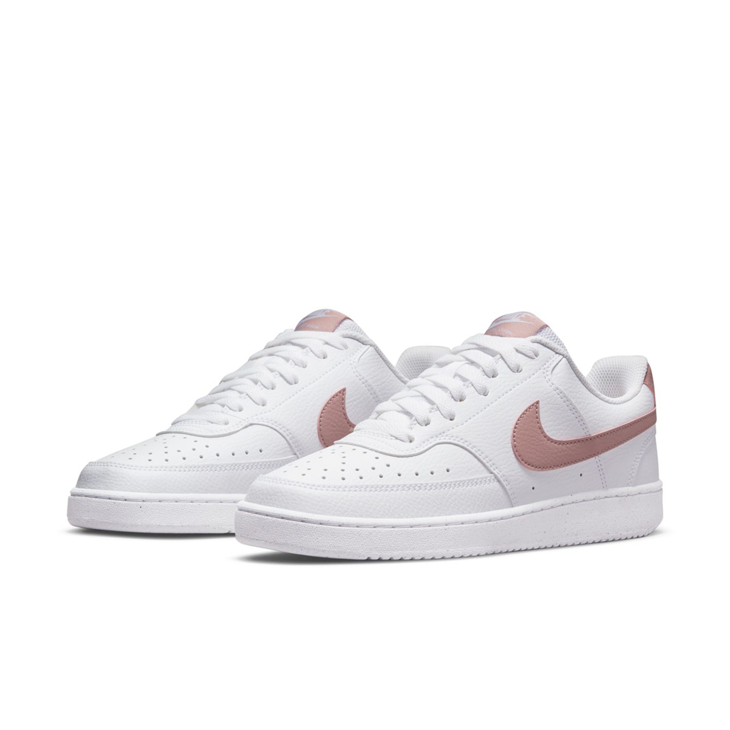 Sapatilhas Casual de Mulher Court Vision Low Next Nature Branco / Rosa-2