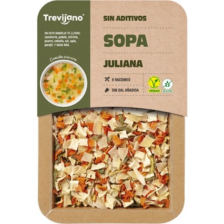sopa juliana sin gluten estuche 100 g - Trevijano
