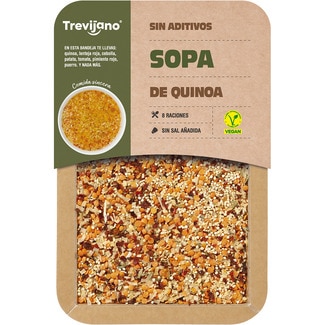 sopa de quinoa sin gluten estuche 200 g - Trevijano