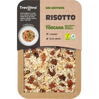 risotto Toscana con tomate cherry y albahaca sin gluten estuche 280 g - Trevijano