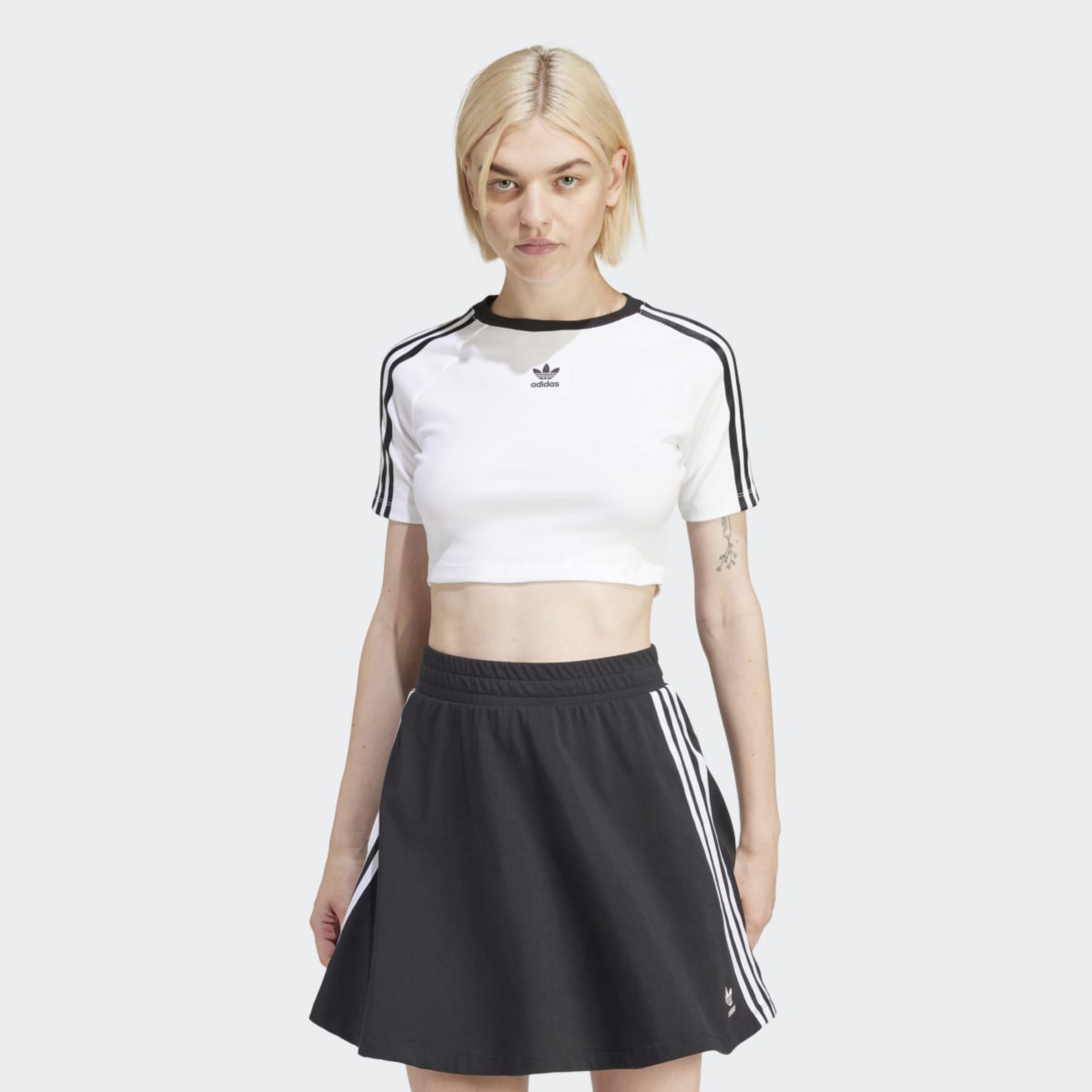 Imagem 0 de T-shirt de Mulher Baby 3 Faixas Originals