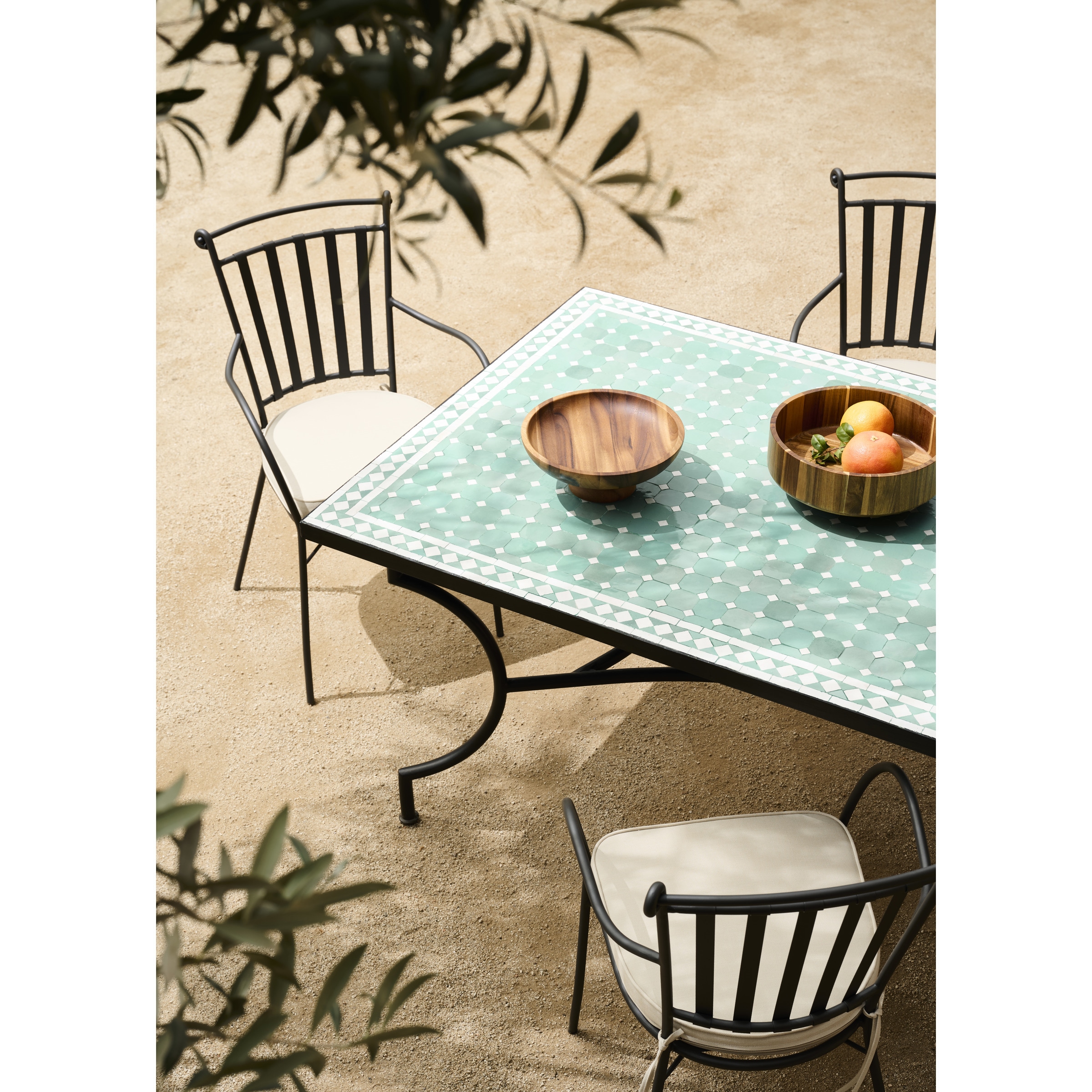 Cadeirão de Mesa de Refeições de Jardim Alhambra Antracite-6