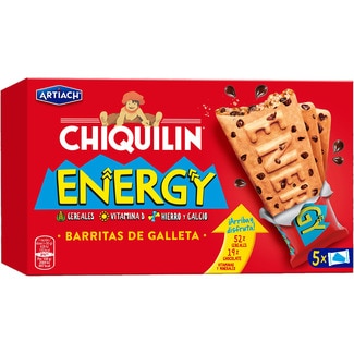 galletas con chocolate caja 150 g - Artiach Chiquilin Energy
