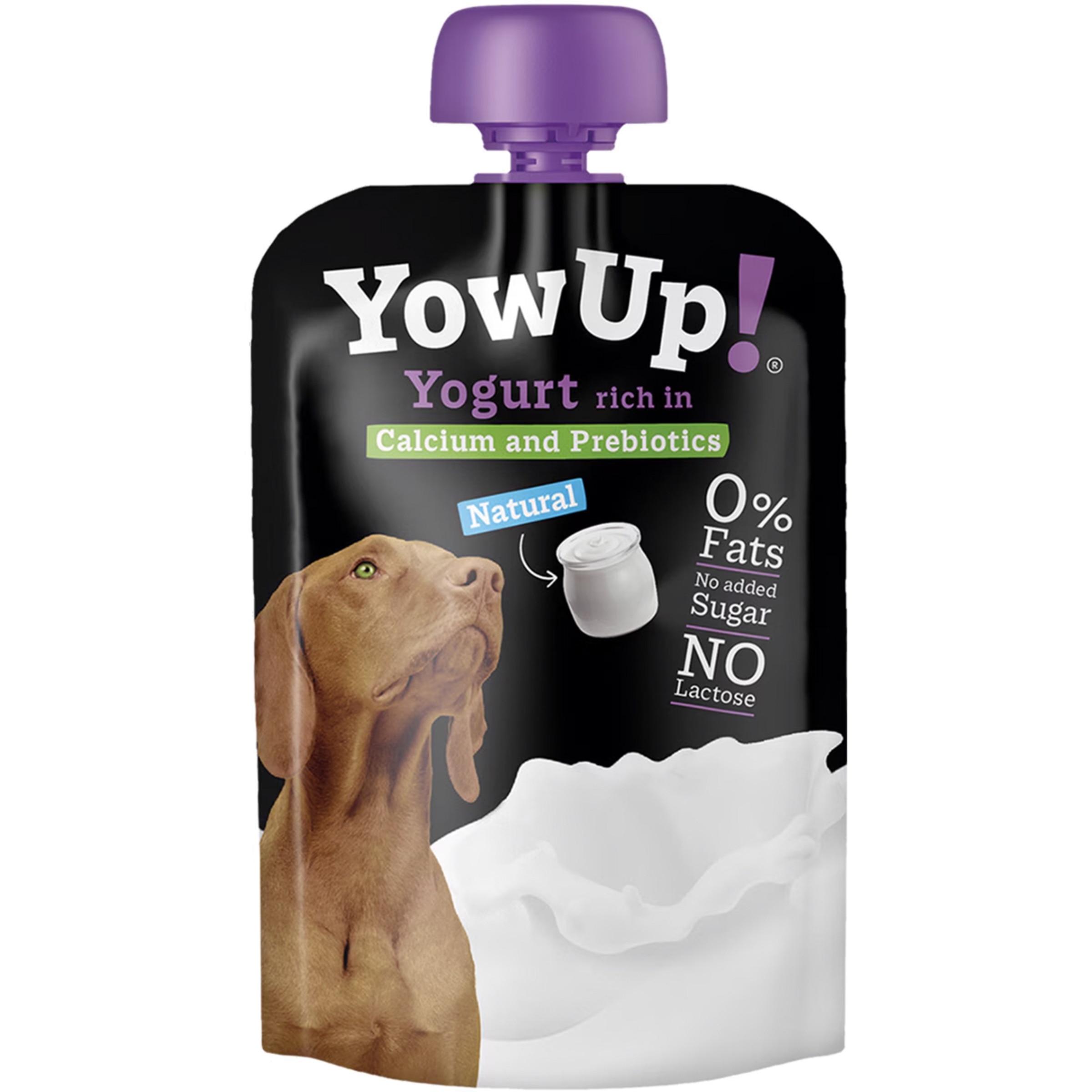 snacks para perros yogur natural cremoso sin lactosa bolsa 115 g
