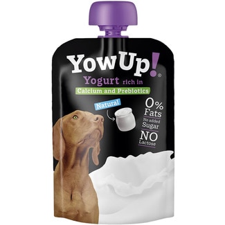 snacks para perros yogur natural cremoso sin lactosa bolsa 115 g - Yowup