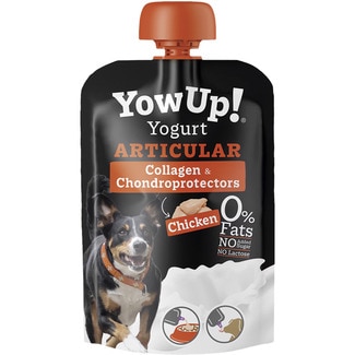 snacks para perros adultos yogur Articular con pollo bolsa 115 g - Yowup