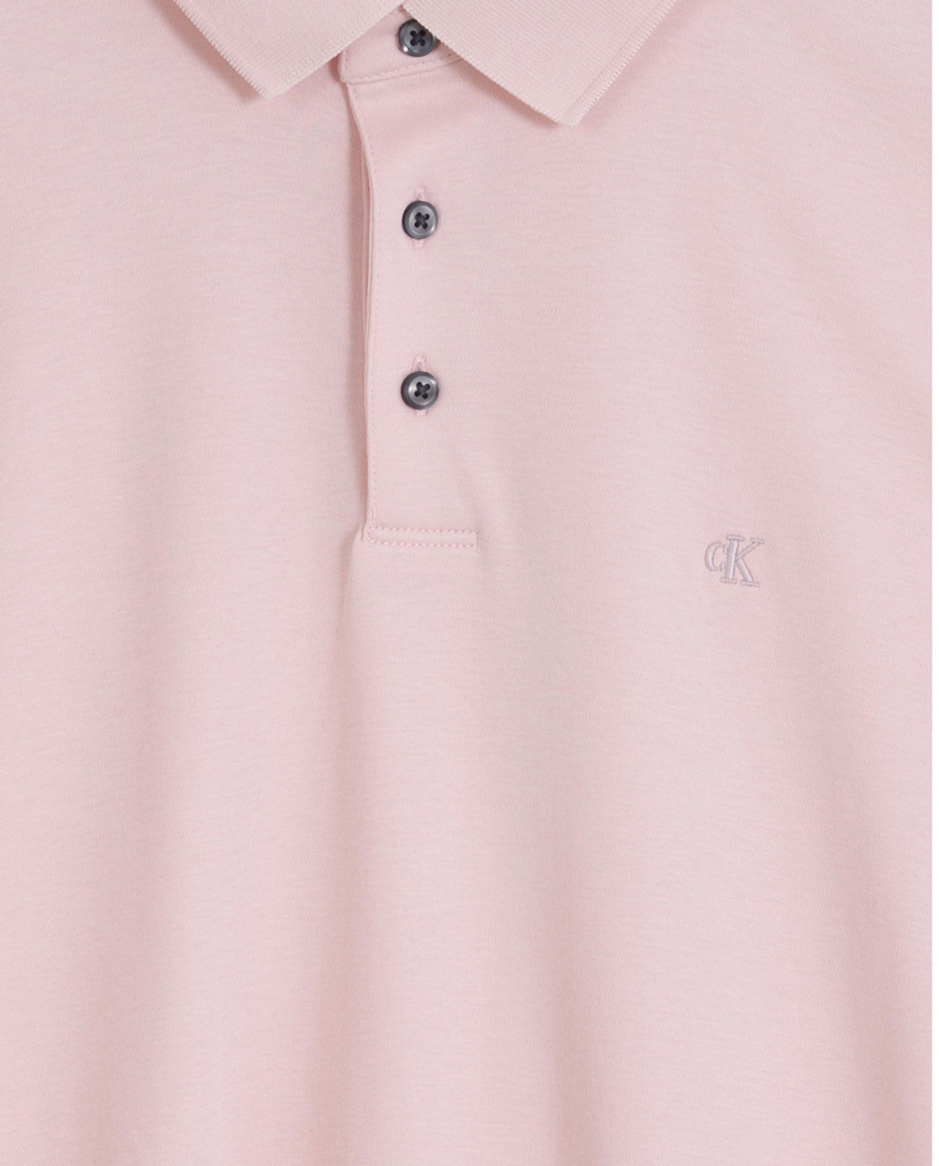 Polo de Algodão Supima Rosa-3
