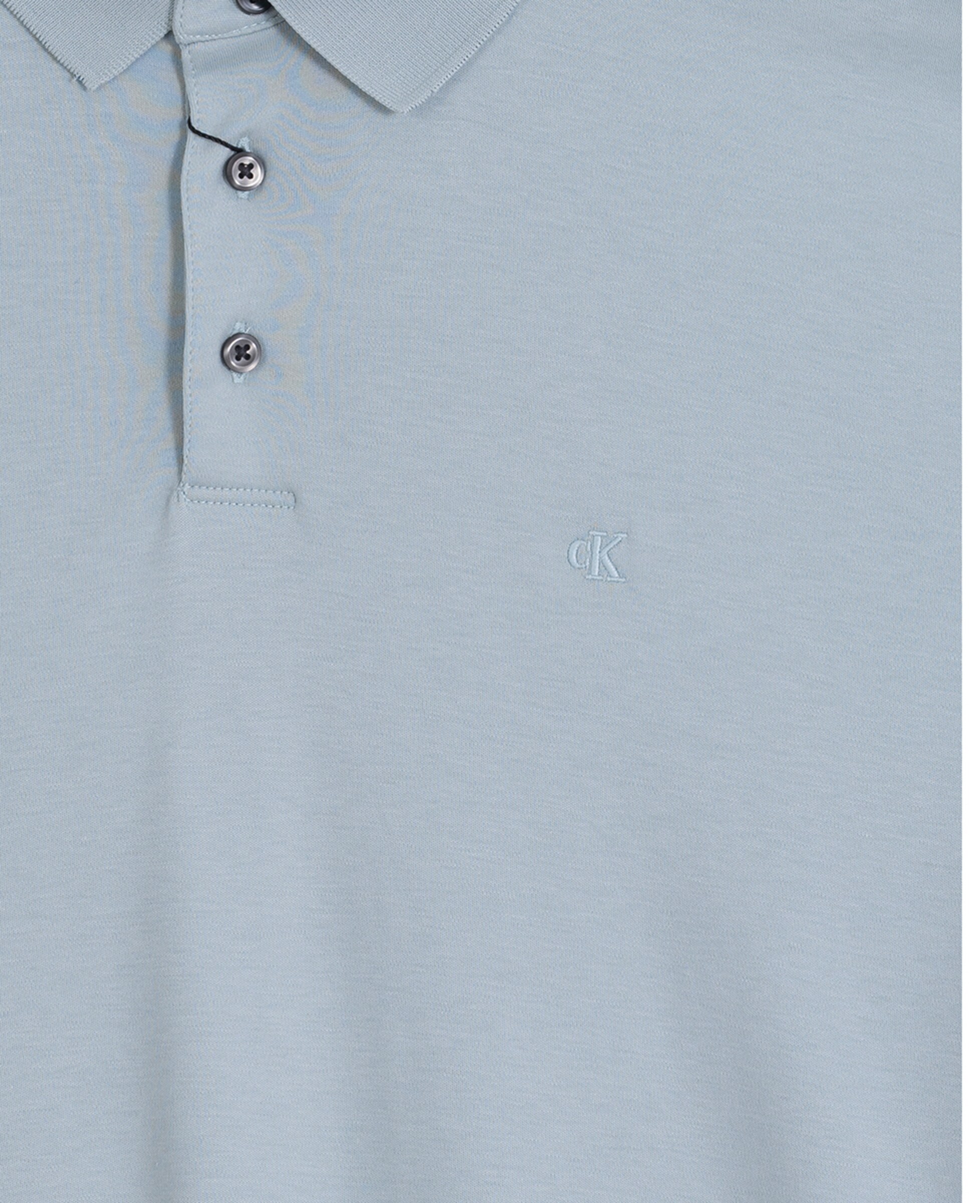 Polo de Algodão Supima Azul-claro-3