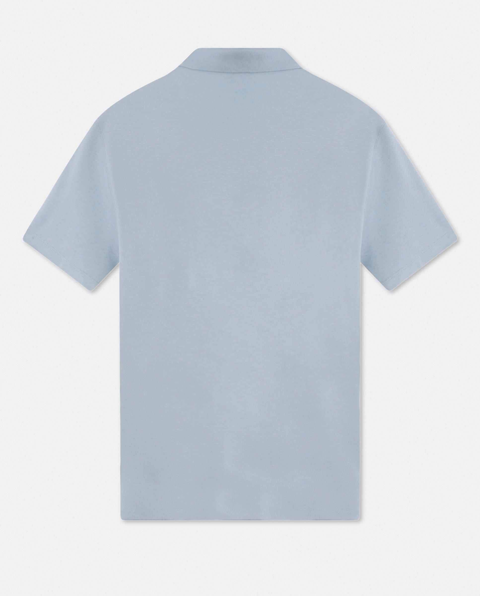 Polo de Algodão Supima Azul-claro-2