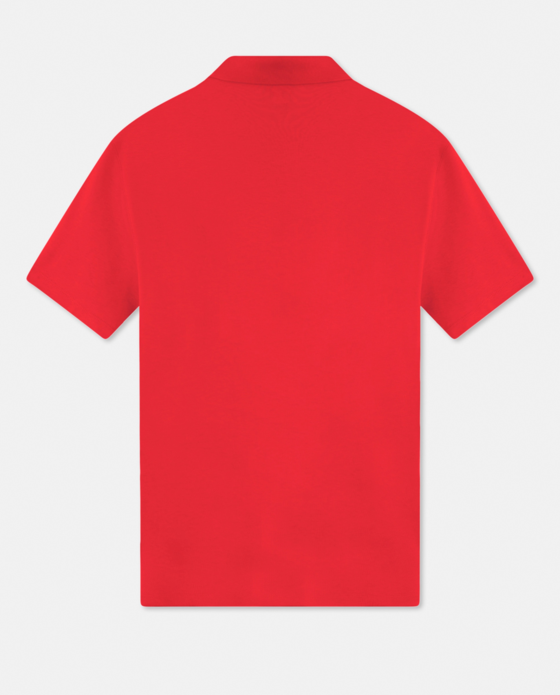 Polo de Algodão Supima Vermelho-2