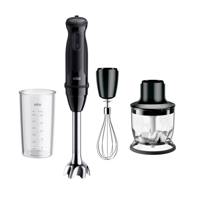 Imagem 0 de Varinha Mágica Braun MultiQuick 5 MQ50202MBK com 21 Velocidades e de 1000 W - Preto