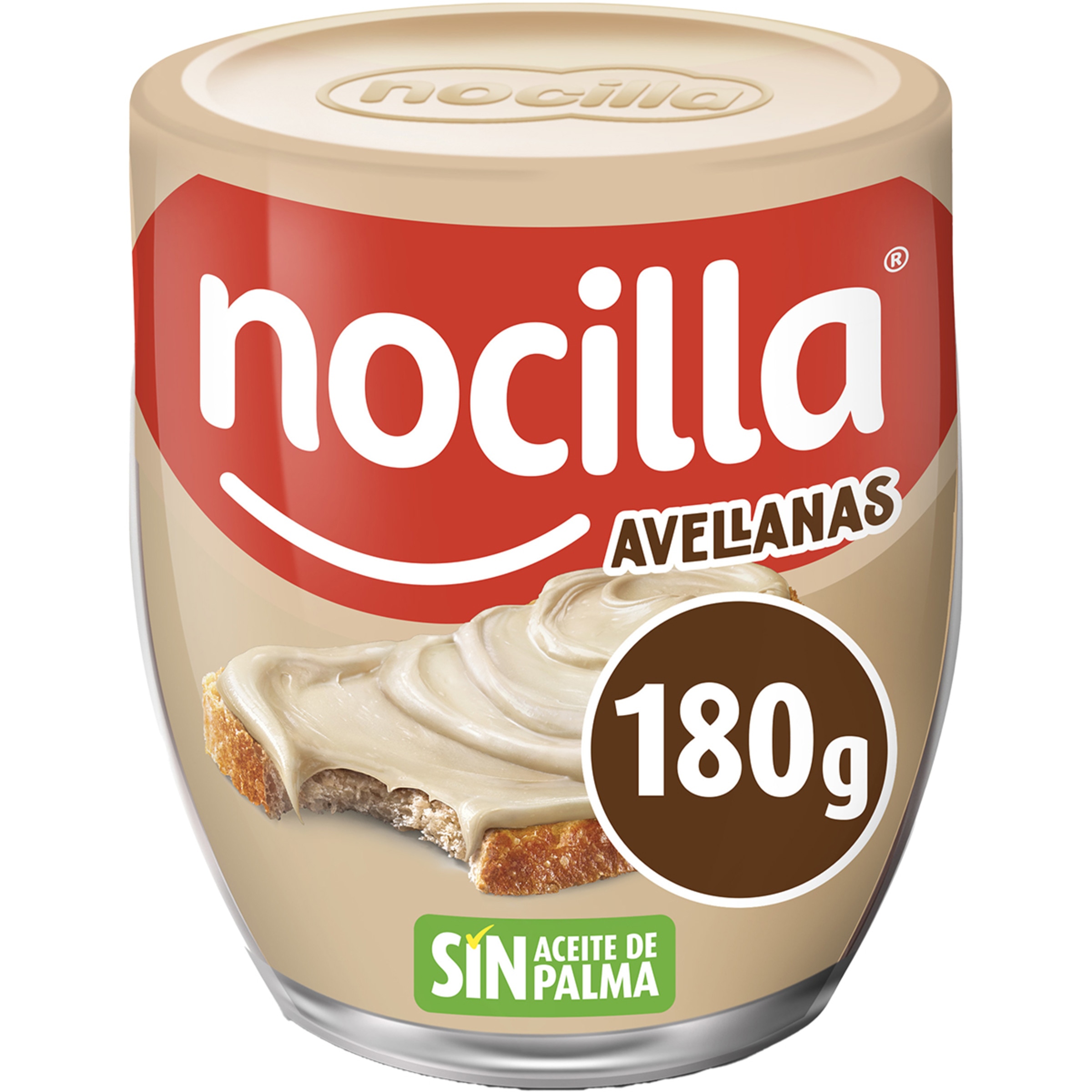 crema de leche y avellanas 30%- grasas saturadas sin aceite de palma vaso 180 g