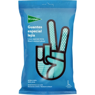 guantes nitrilo resistentes a la lejía talla grande paquete 1 unidad - El Corte Ingles