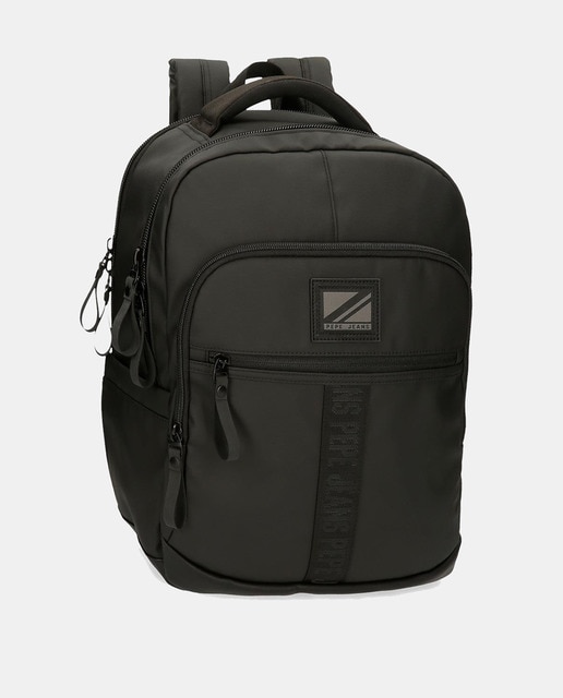Imagem 0 de Mochila Porta-Computador de 2 Compartimentos Pjl Hoxton - Preto