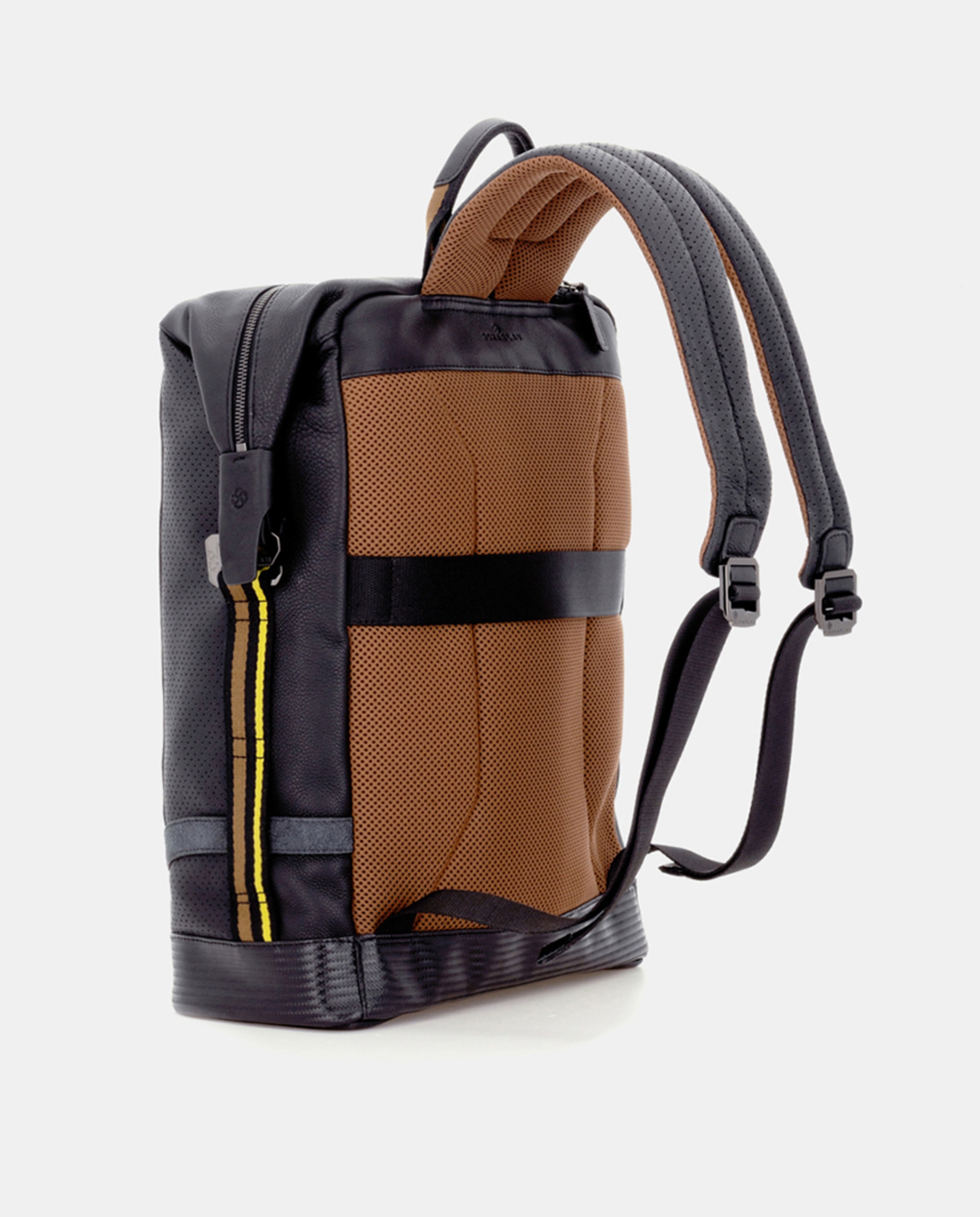 Mochila em Pele - Preto Preto-3