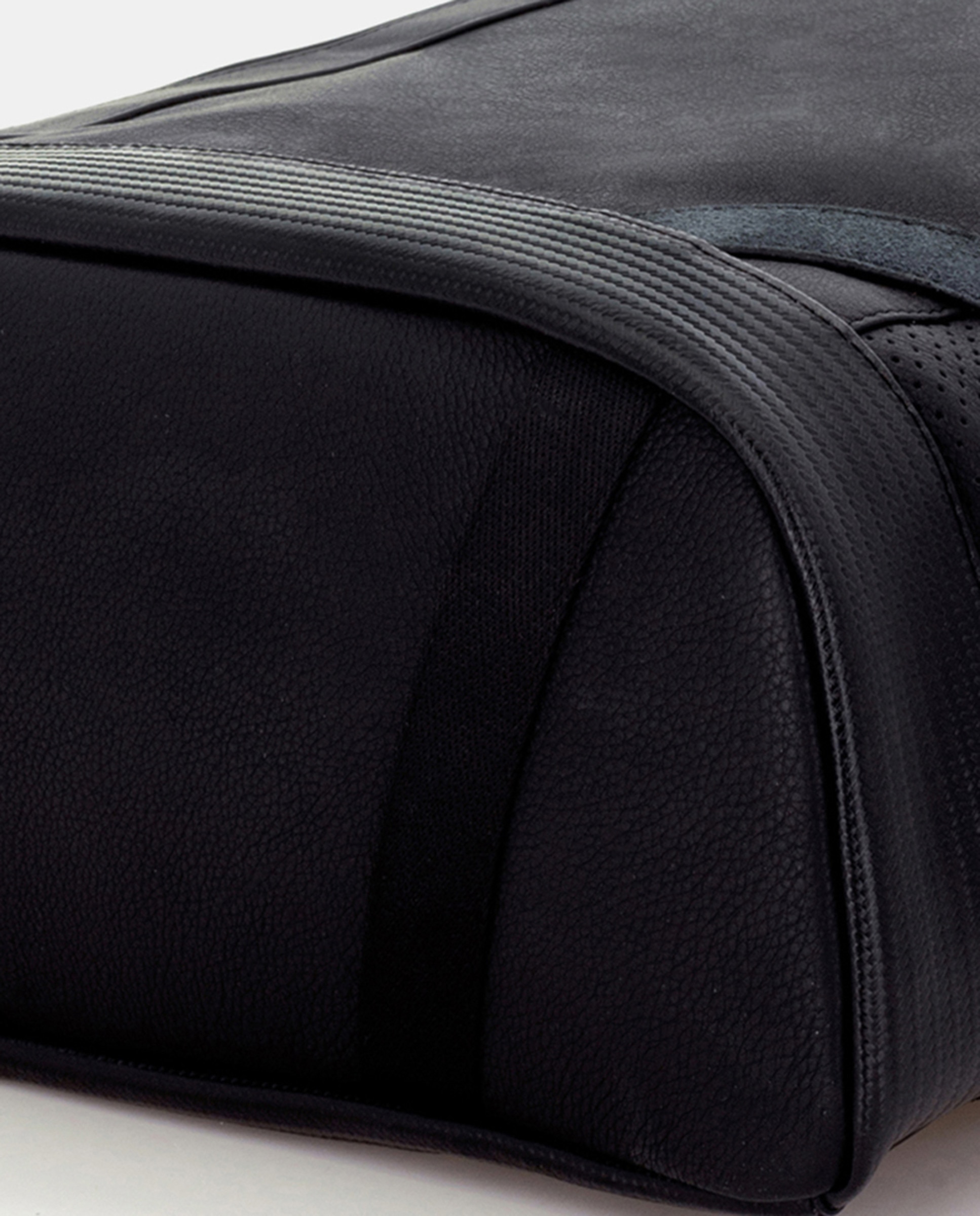 Mochila em Pele - Preto Preto-7