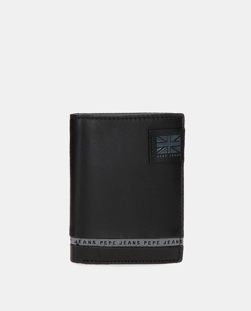 Imagen 0 de Cartera Pepe Jeans Tape vertical Negro de hombre