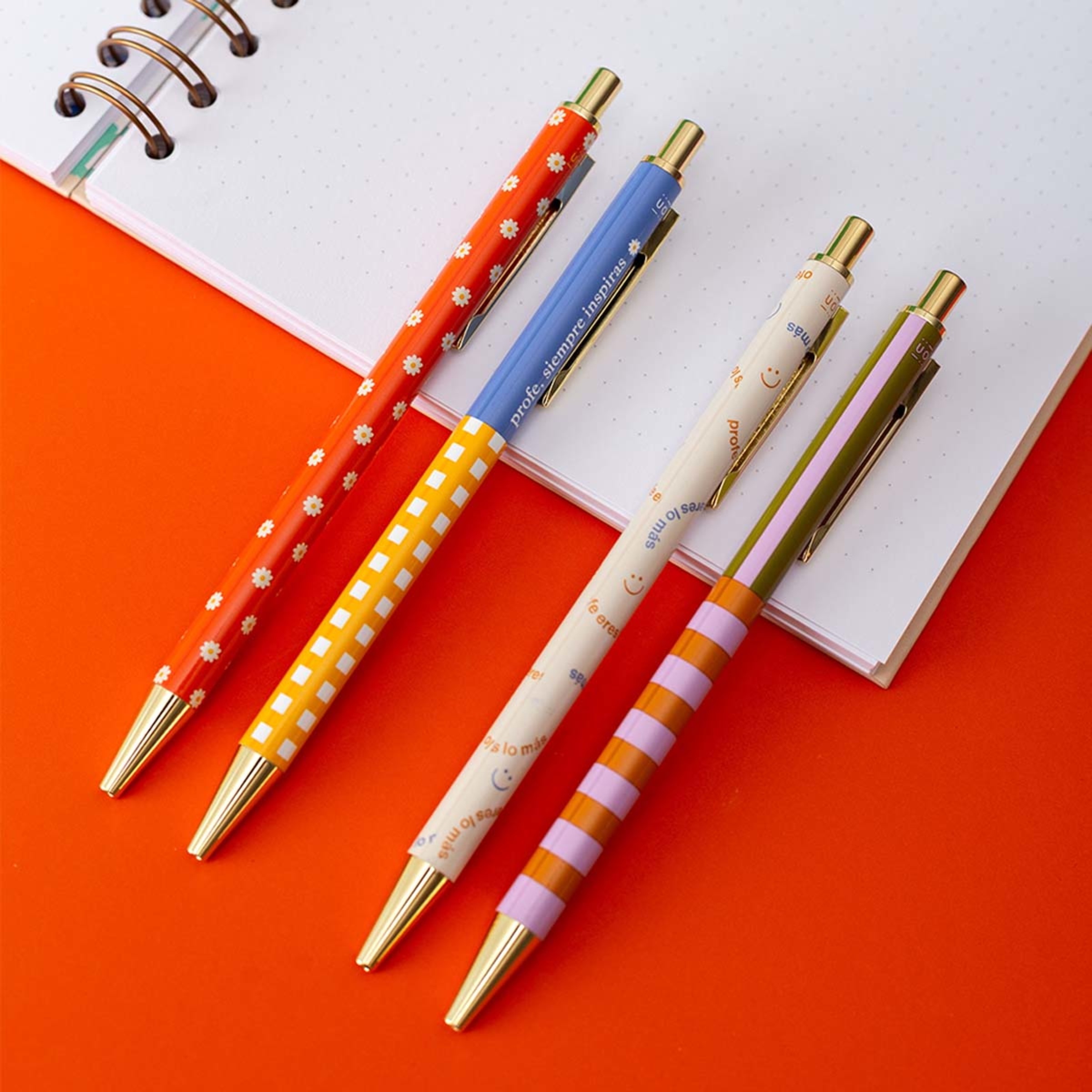 Set de bolis UO  Profe, eres lo más 2