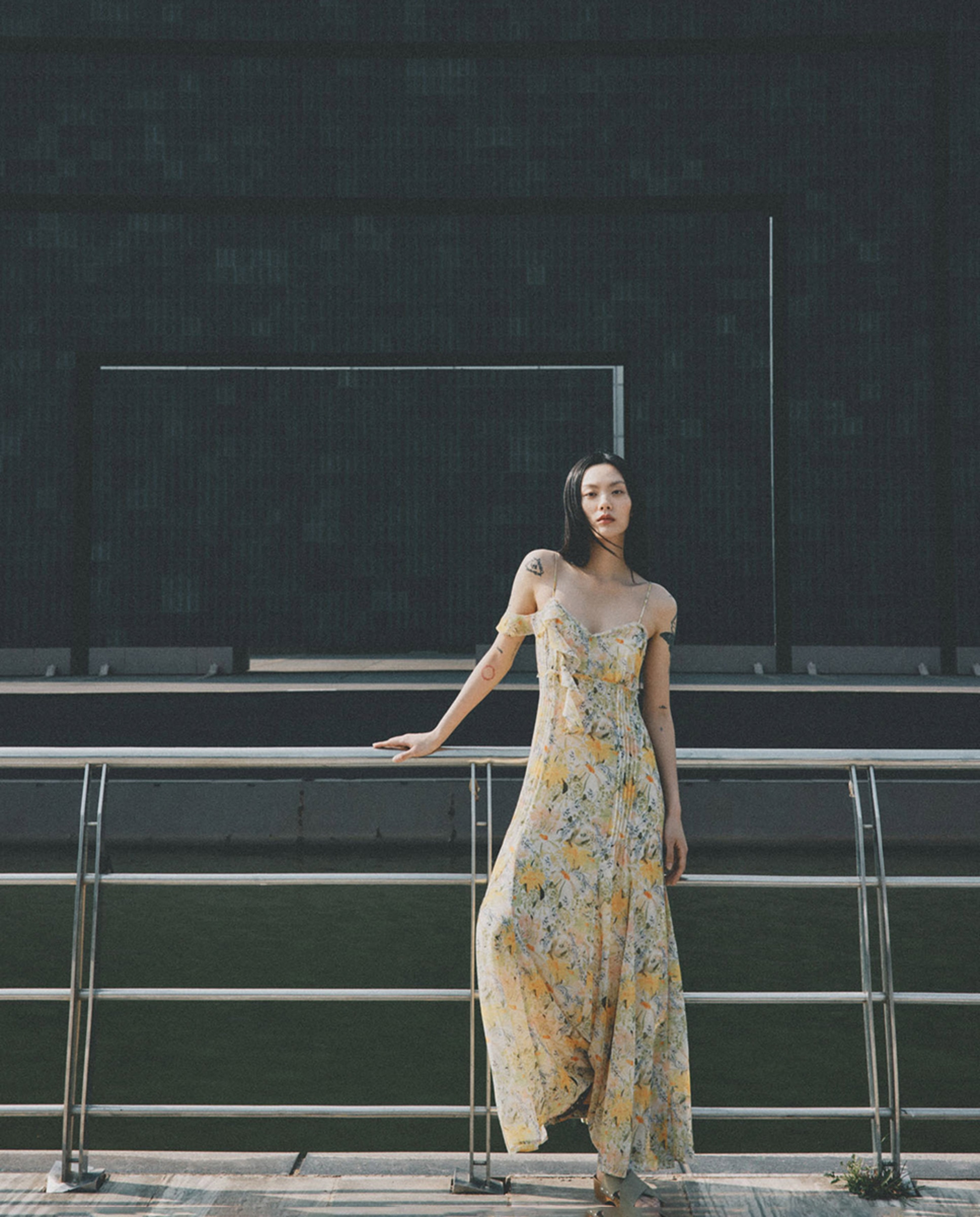 Estampado Floral Vestido Estampado Flores Sfera Boho Chic Vestidos