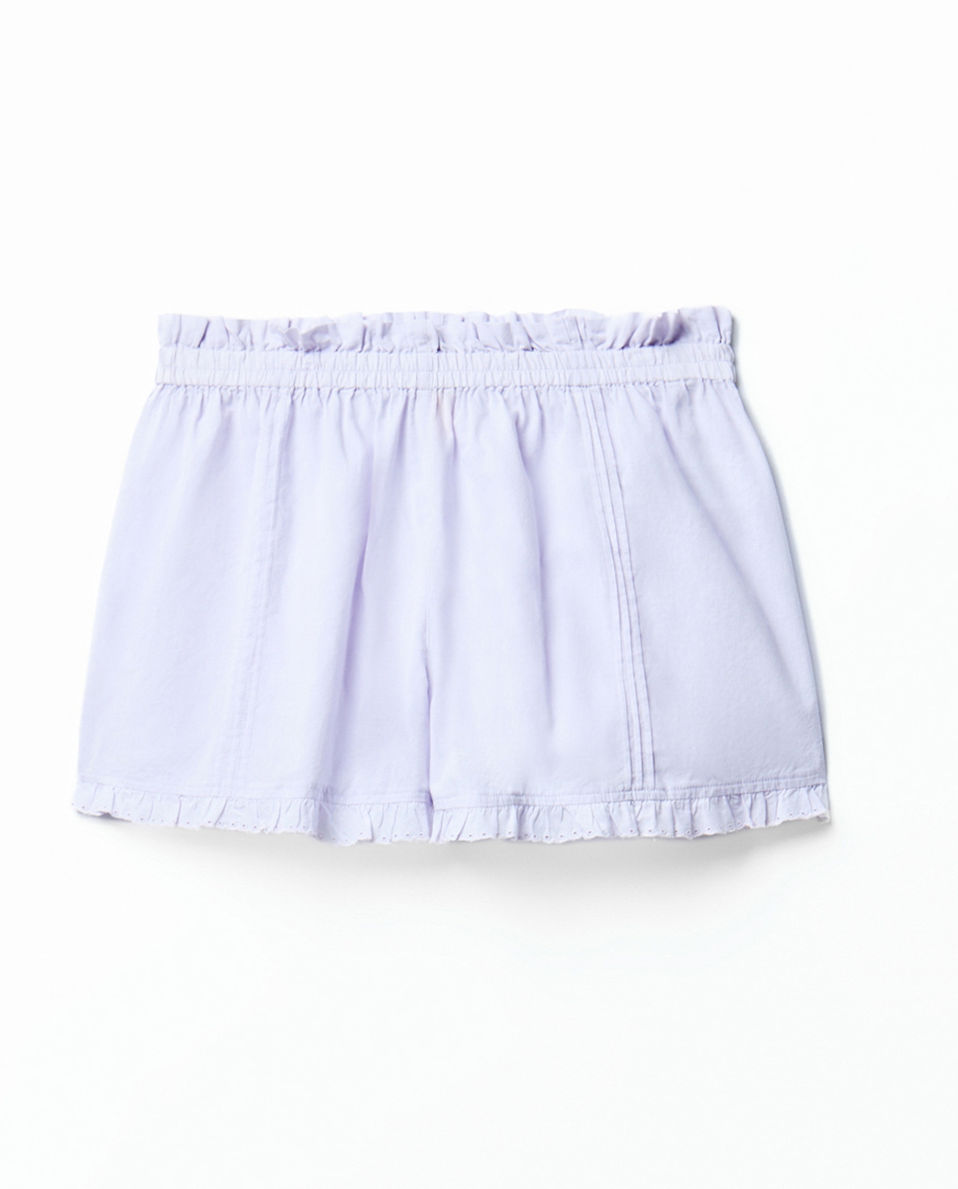 Pijama com Detalhe Lilás-6