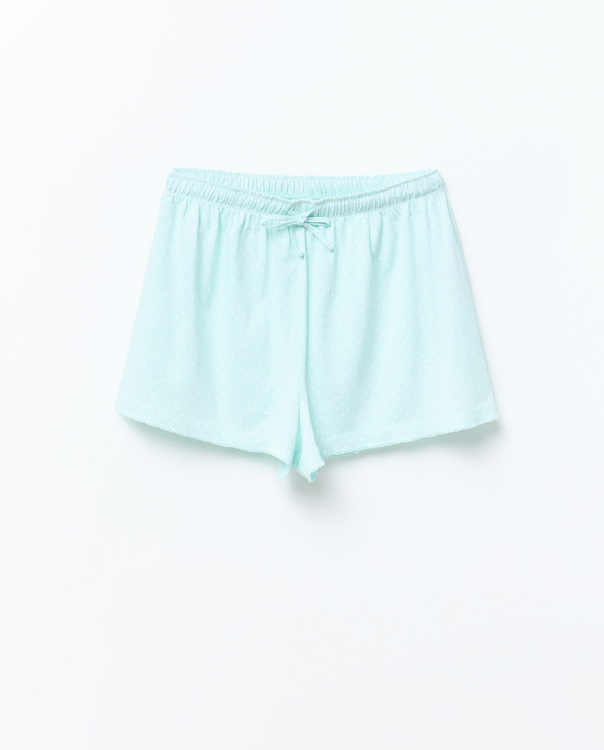 Pijama com Laço Vichy Verde-6