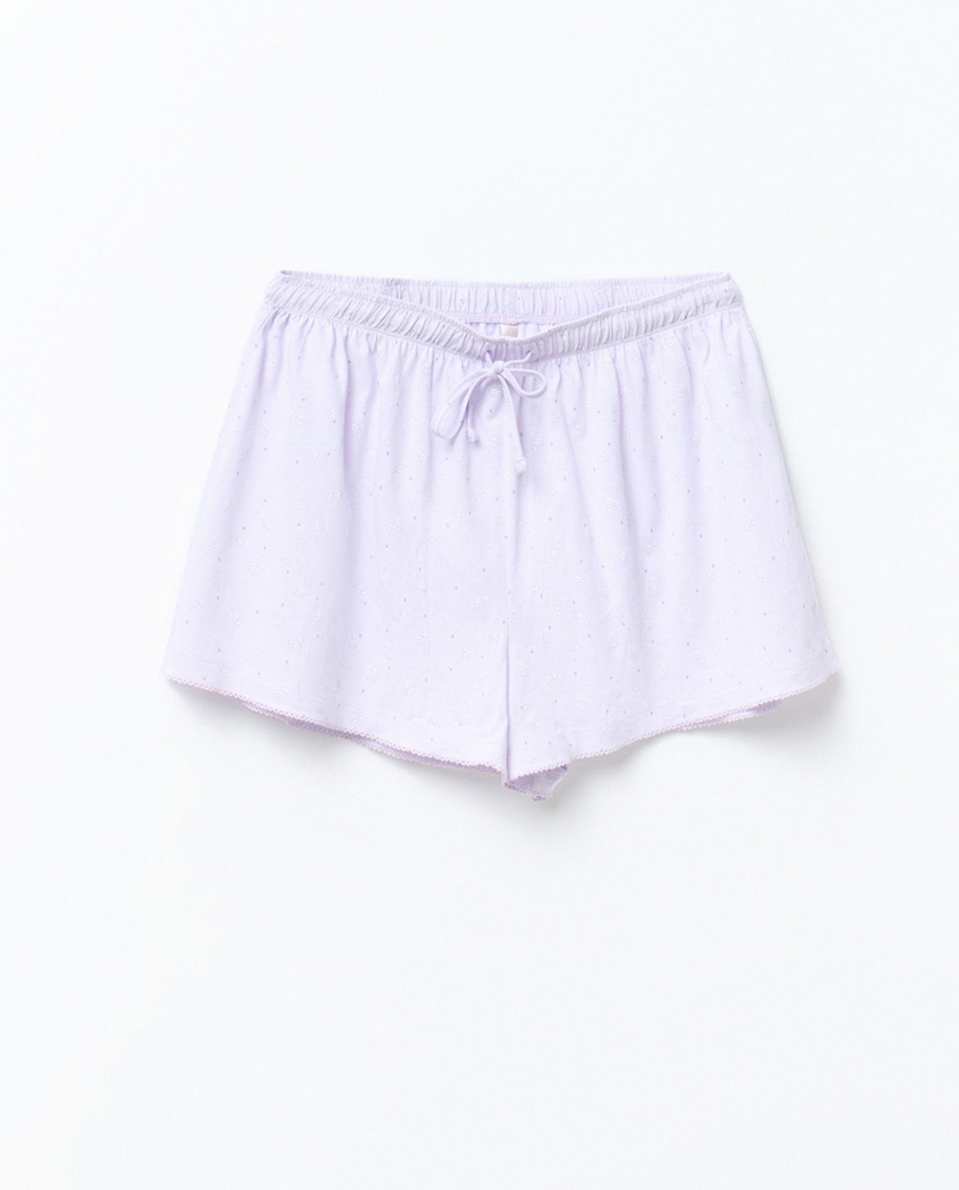 Pijama Laços Lilás-7