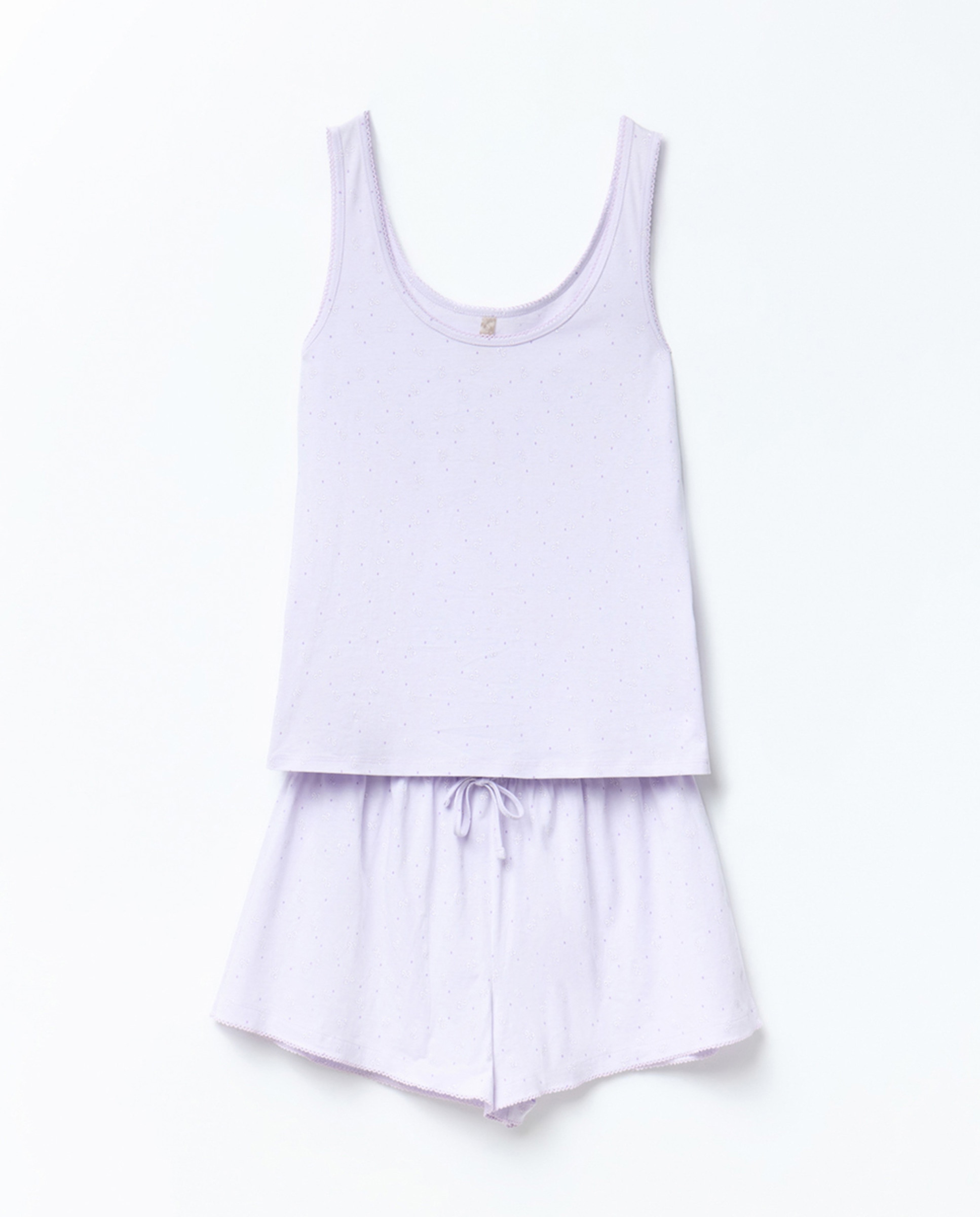 Pijama Laços Lilás-6