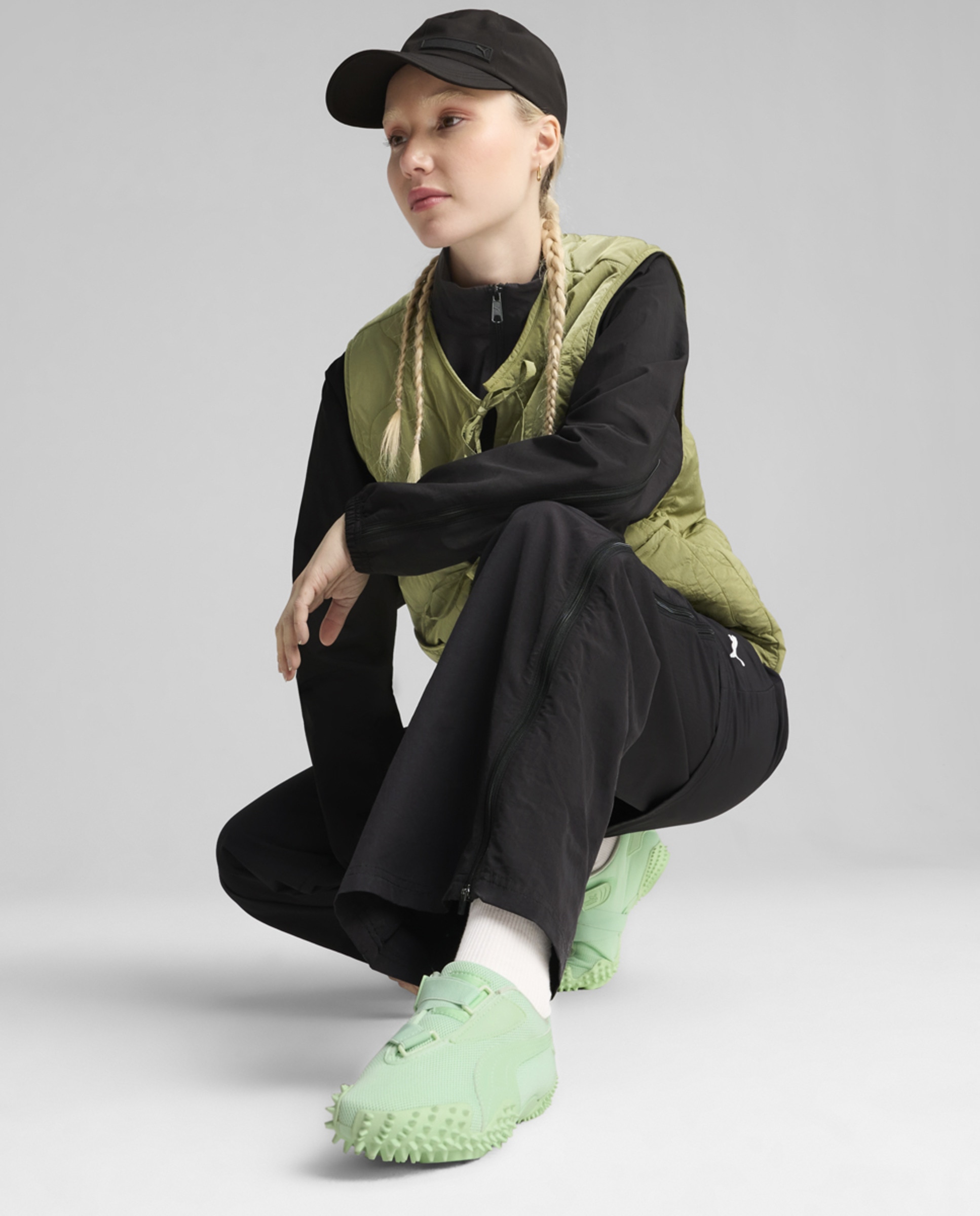 Puma Mostro Ecstasy para Mujer Verde-7