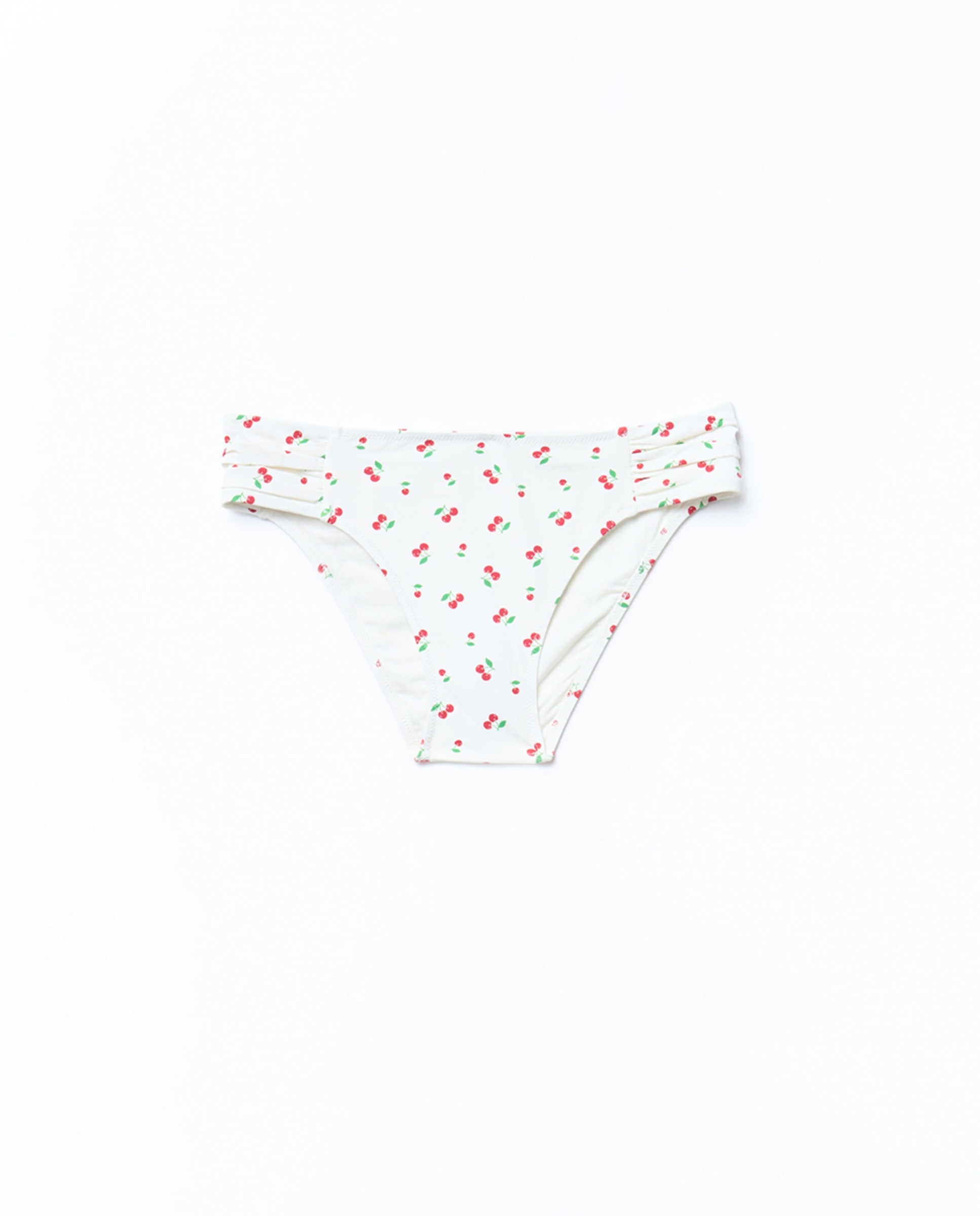 Cueca Midi com Cerejas Vermelho-4