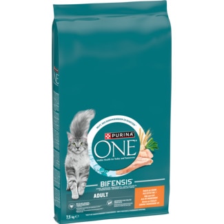 Alimento Seco para Gato sabor Frango embalagem 7,5 kg - One