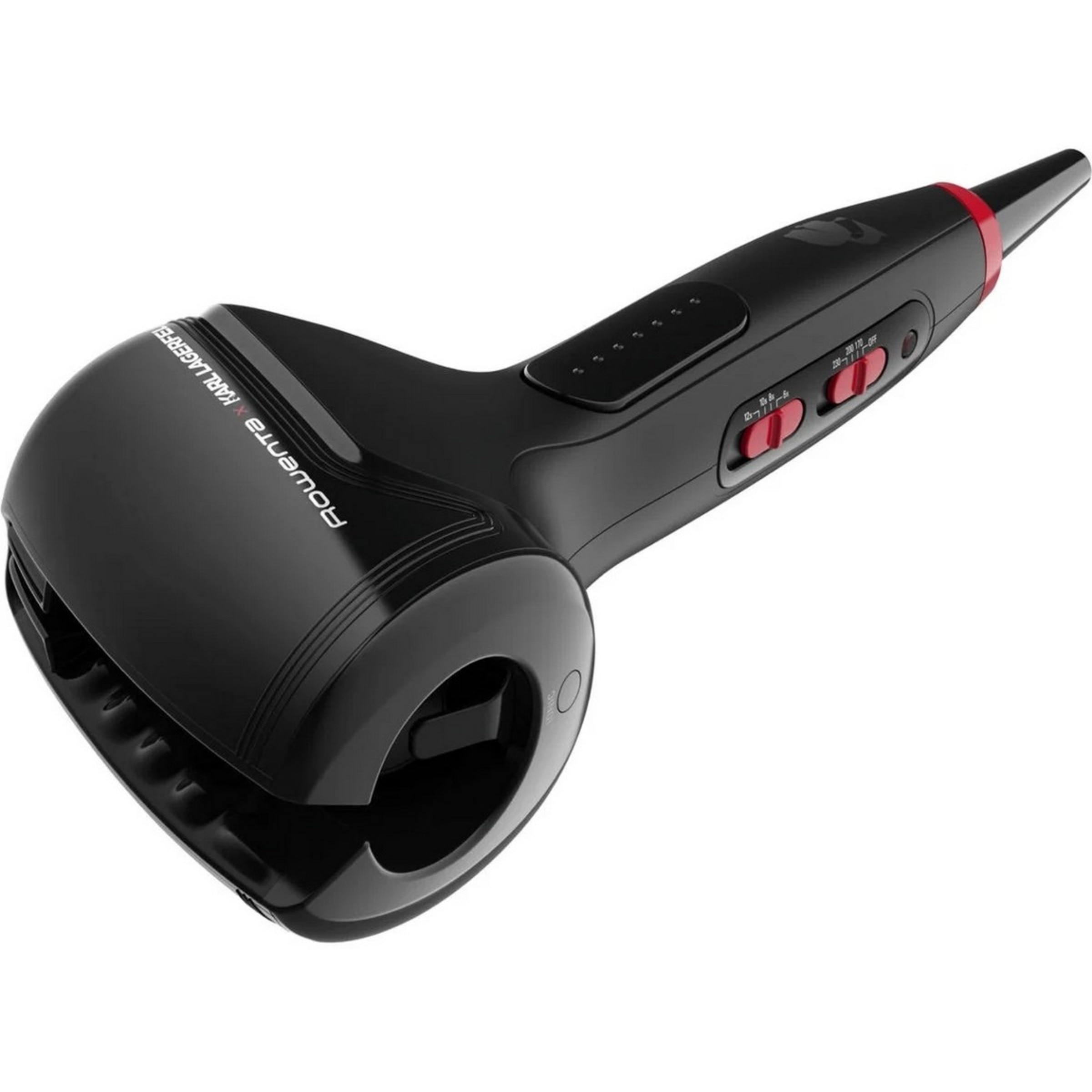 Modelador de Cabelo Rowenta So Curls Karl Lagerfeld CF371LF0, de 170°C-200 °C e 3 Níveis de Temperatura - Preto e Vermelho 1