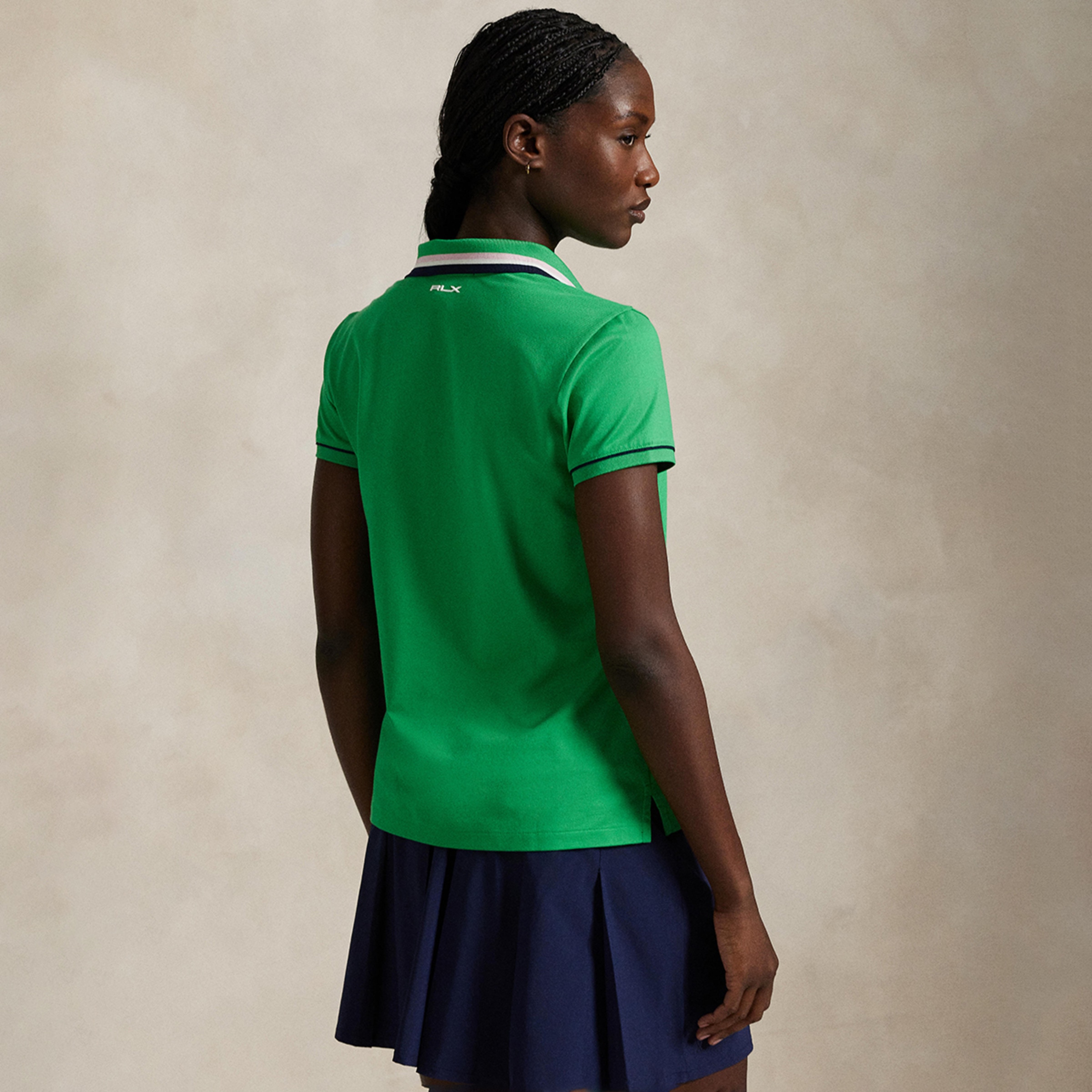 Polo de Mulher com Cavalo da Marca Verde-3