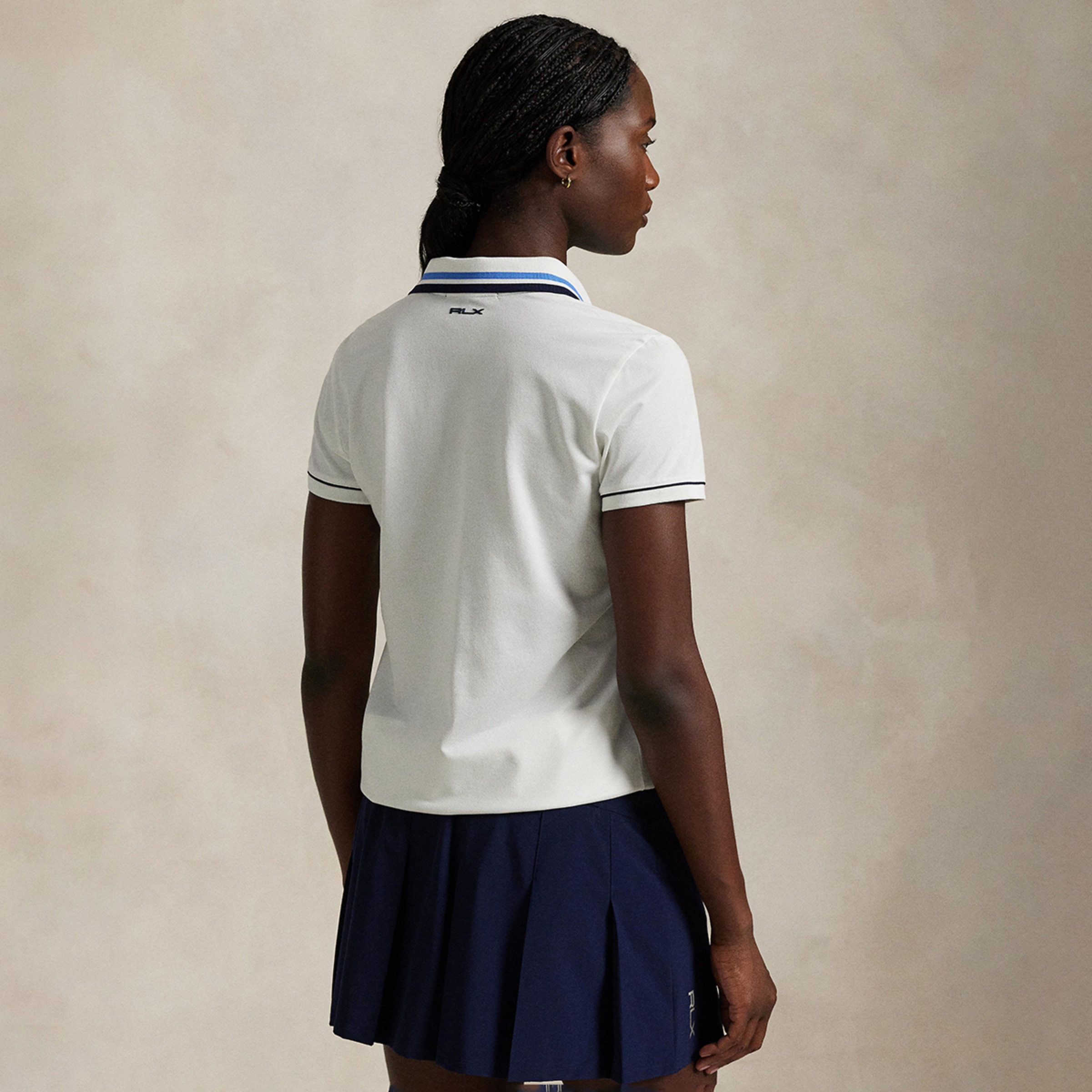 Polo de Mulher com Cavalo da Marca Branco-3