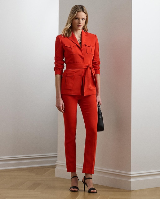 Imagen 0 de Pantalón recto de mujer Slim Fit
