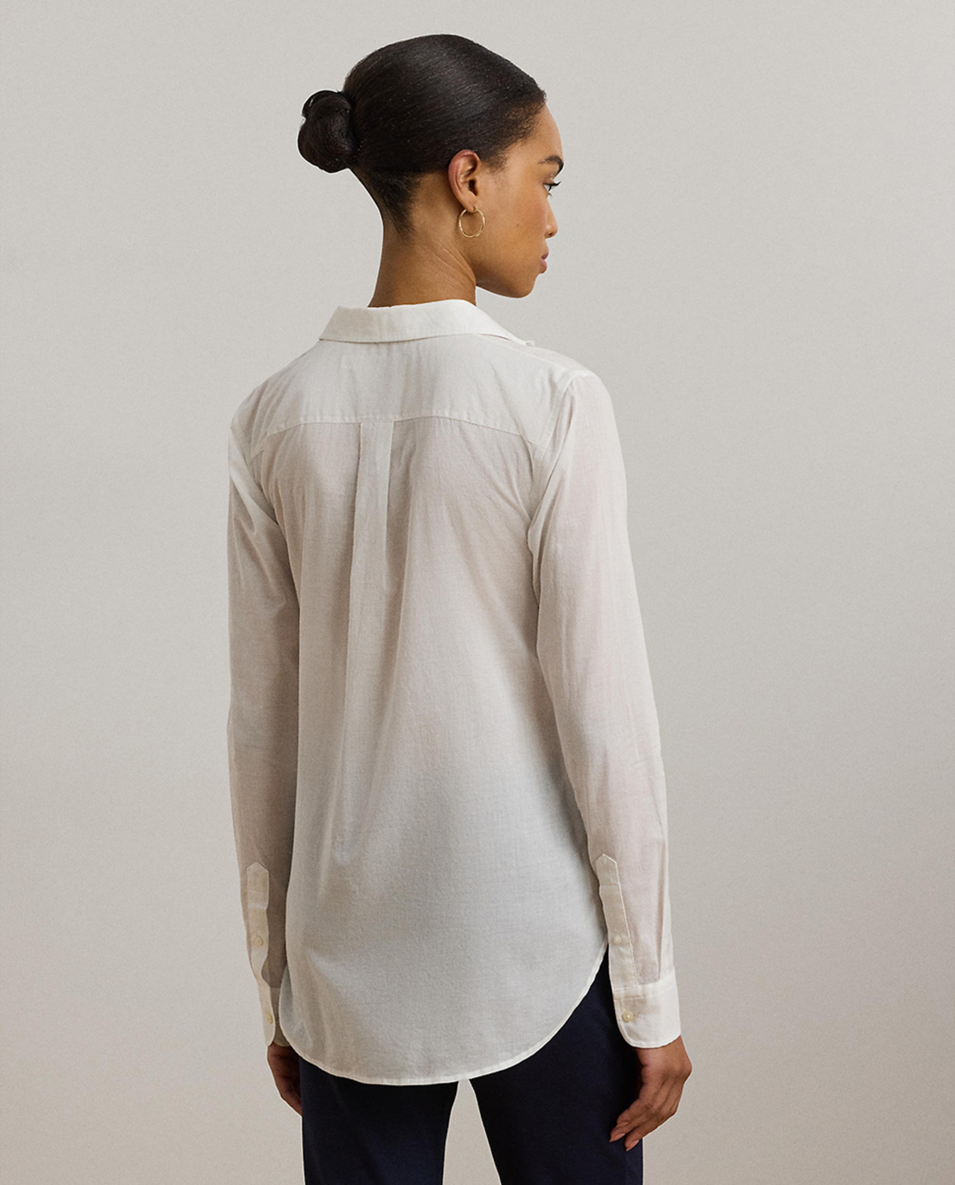 Camisa com Bolsos Branco-2