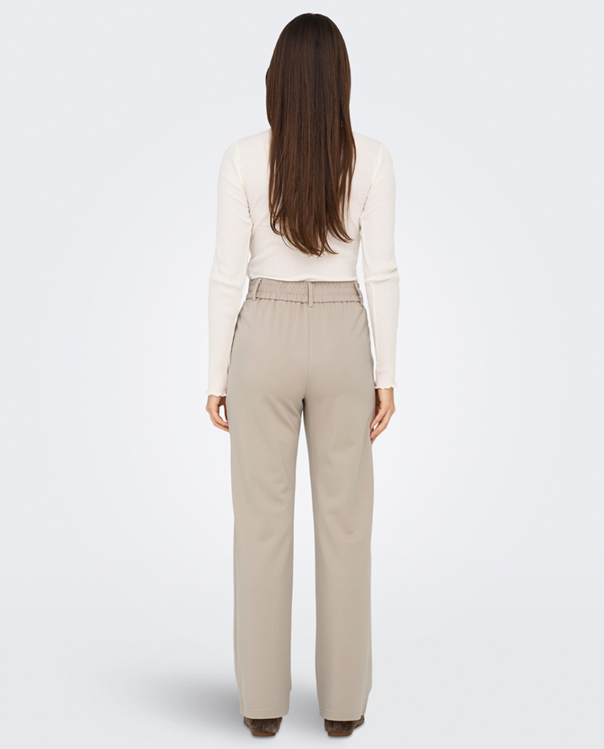 Como Combinar Pantalon Beige Ancho Mujer Pantalon Beige Mujer Store